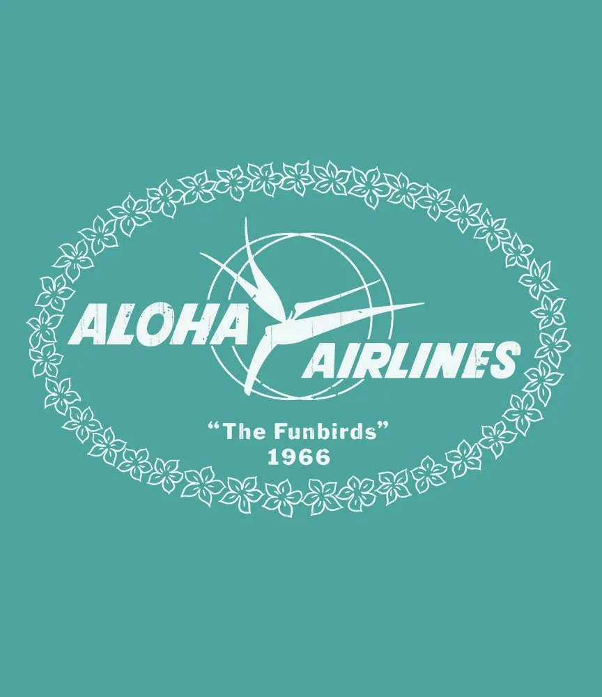 Aloha Airlines Funbirds 1966 Women's T-Shirt sold by Malibu Shirts product image thumbnail 2