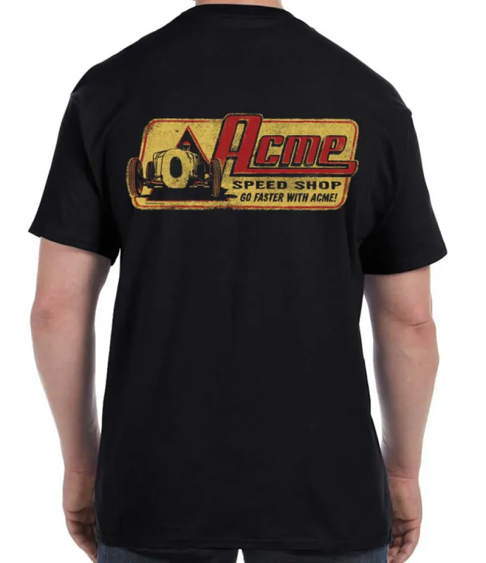 Acme Speed Shop Go Faster T-Shirt sold by Malibu Shirts
