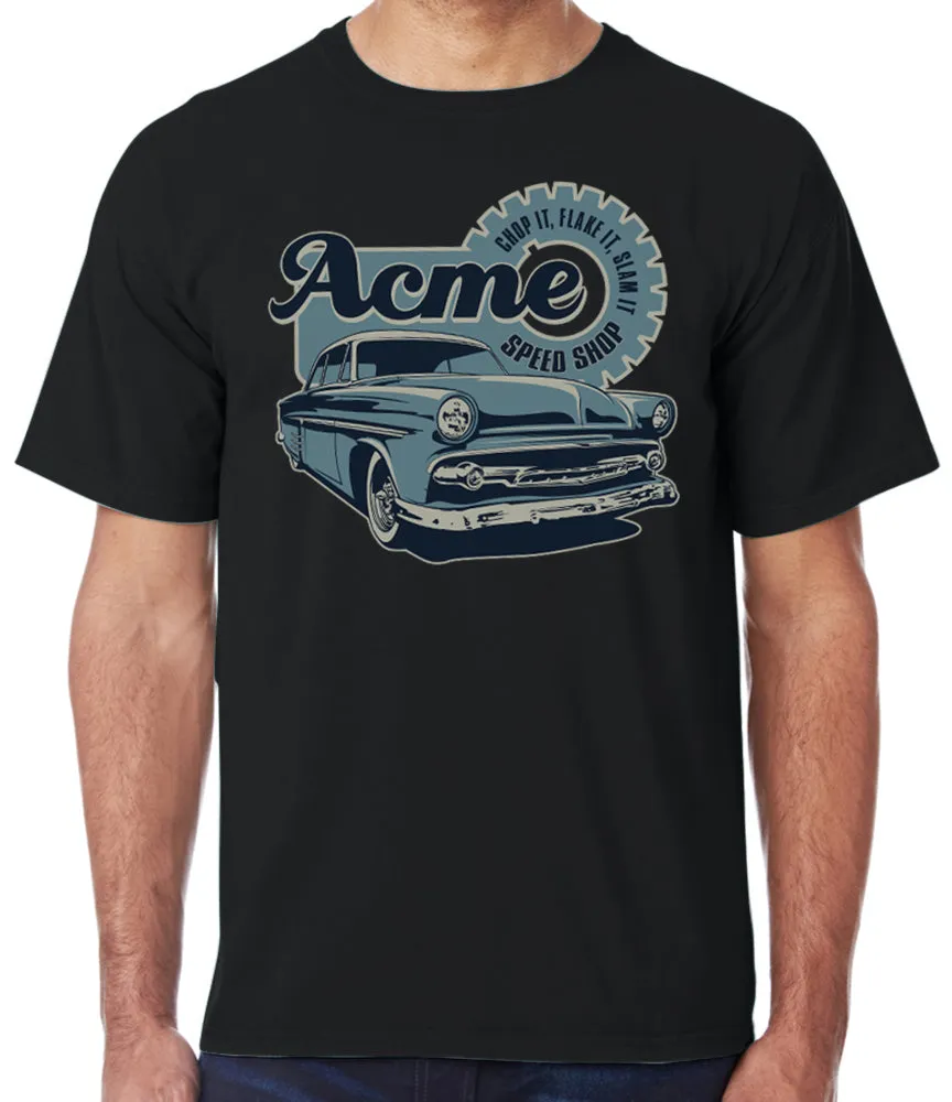 Acme Speed Shop '54 T-Shirt sold by Malibu Shirts