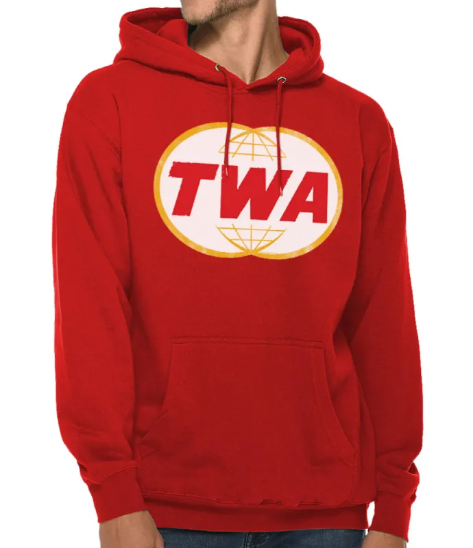 TWA Rings Retro Logo Pullover Hoodie sold by Malibu Shirts