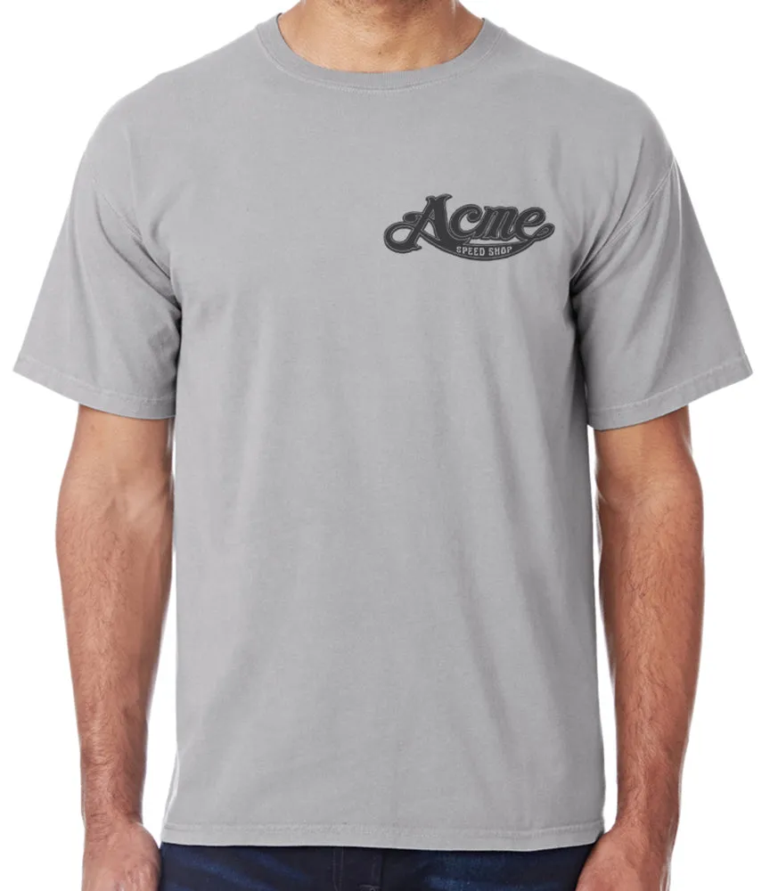 Acme Speed Shop Board Track Racer T-Shirt sold by Malibu Shirts product image thumbnail 3