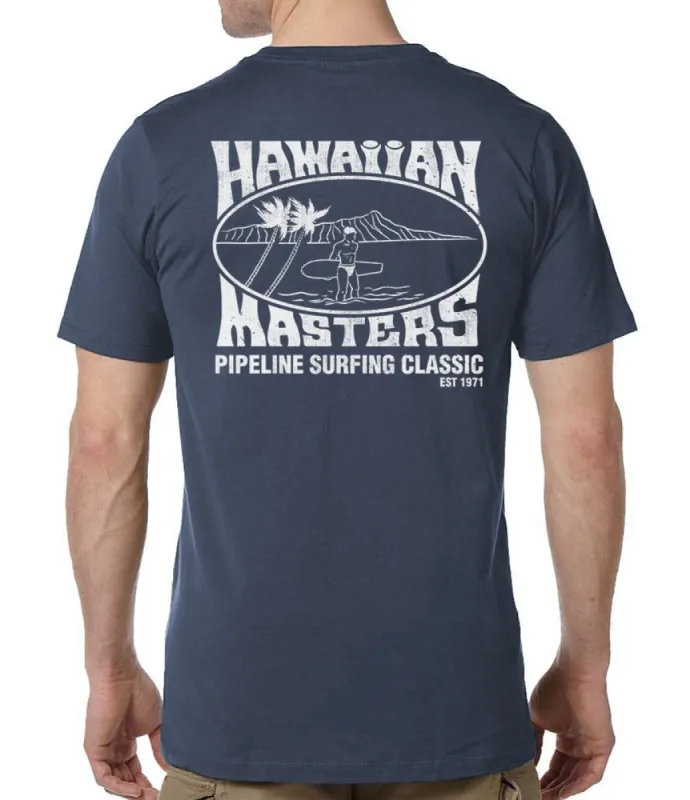 Hawaiian Masters Men's T-Shirt sold by Malibu Shirts