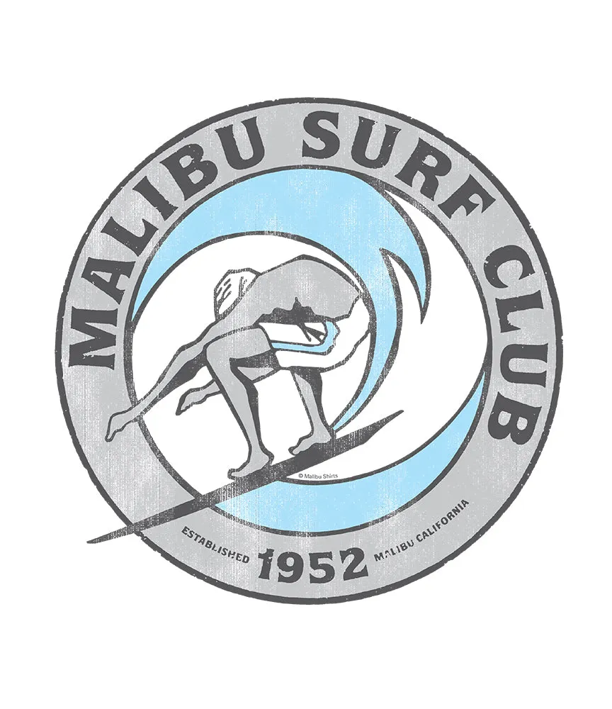Malibu Surf Club Qmoda Logo T-Shirt sold by Malibu Shirts product image thumbnail 2