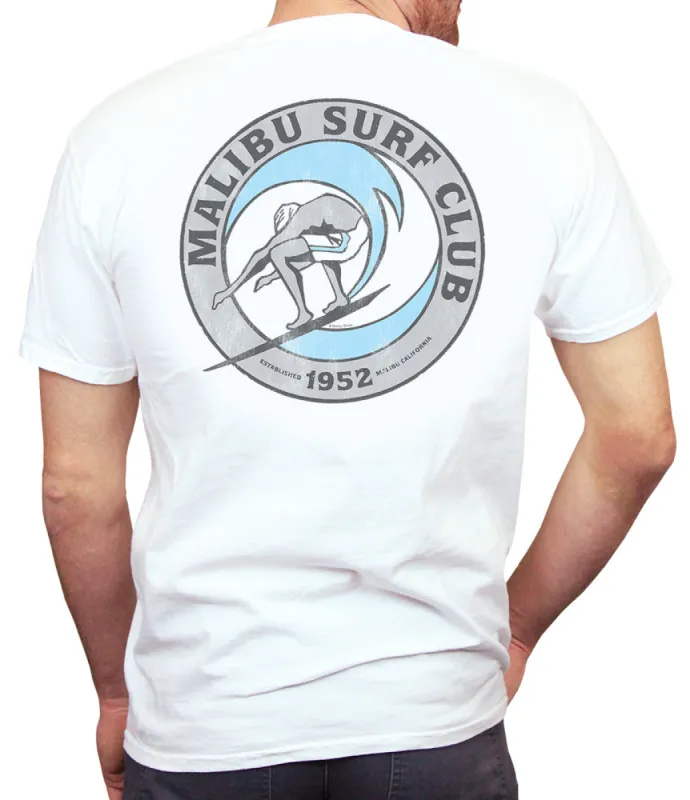 Malibu Surf Club Qmoda Logo T-Shirt sold by Malibu Shirts