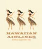 Hawaiian Airlines Hula Girls Heritage T-Shirt sold by Malibu Shirts