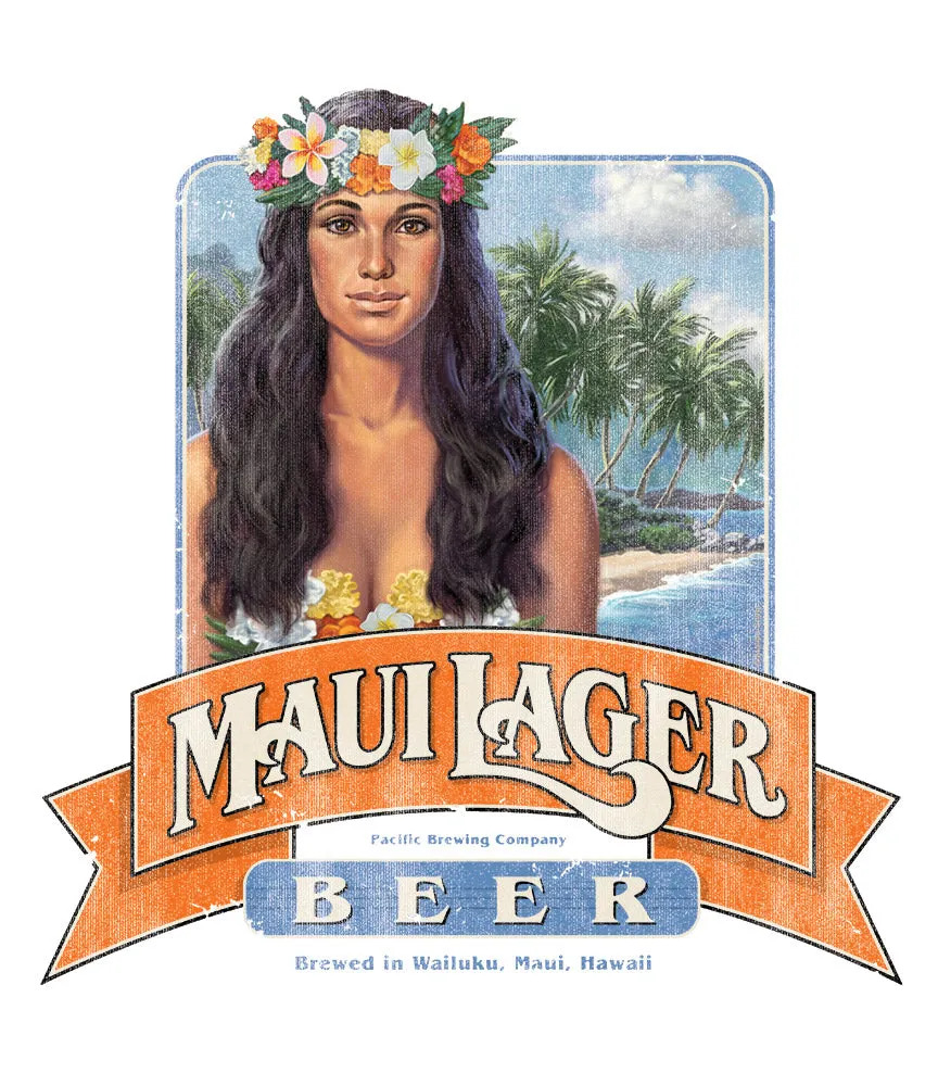 Maui Lager Men's Shirt sold by Malibu Shirts product image thumbnail 2