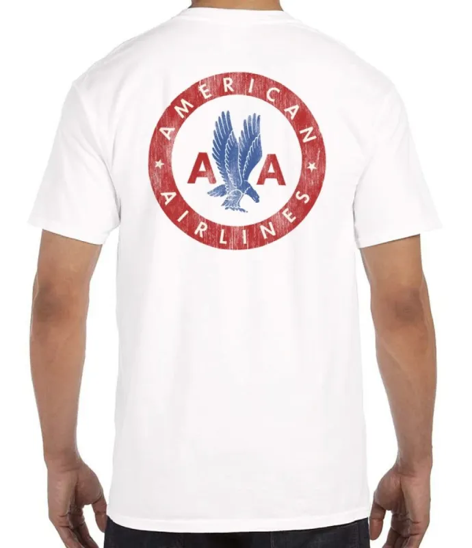 American Airlines Logo Men's T-Shirt sold by Malibu Shirts