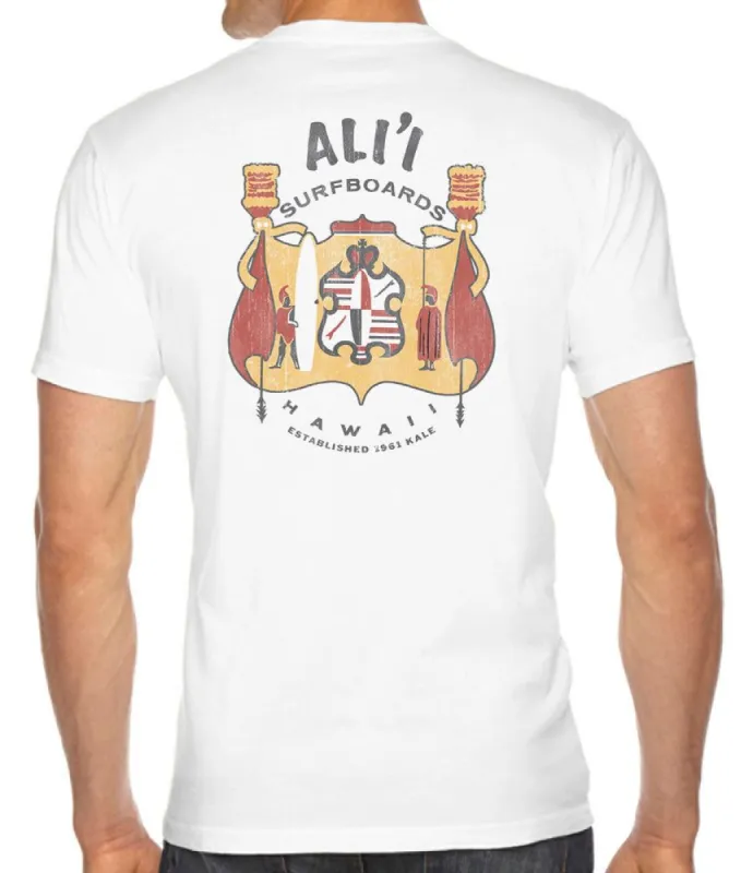 Ali"i Surfboards Men's T-Shirt sold by Malibu Shirts