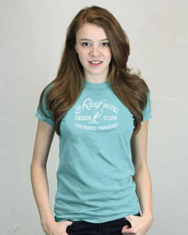 Reef Hotel Women's T-Shirt sold by Malibu Shirts