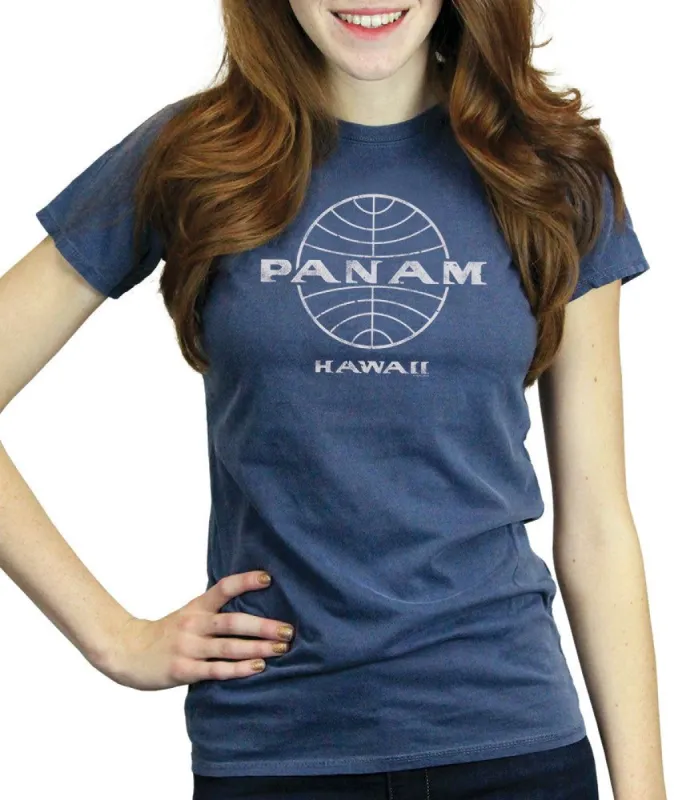 Pan Am Globe Women's Shirt sold by Malibu Shirts