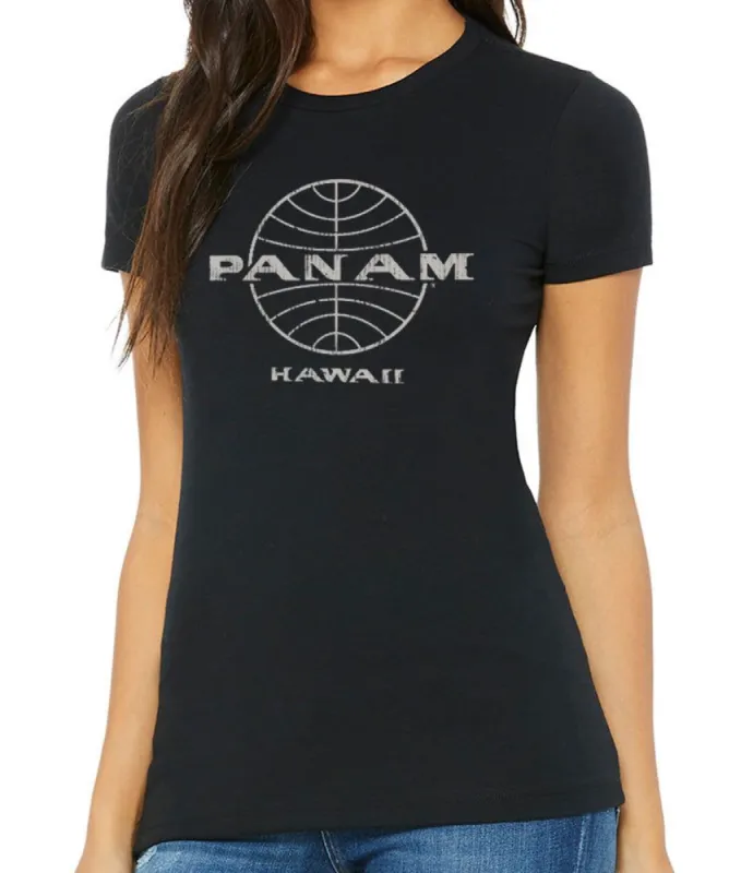 Pan Am Black HI Women's T-Shirt sold by Malibu Shirts
