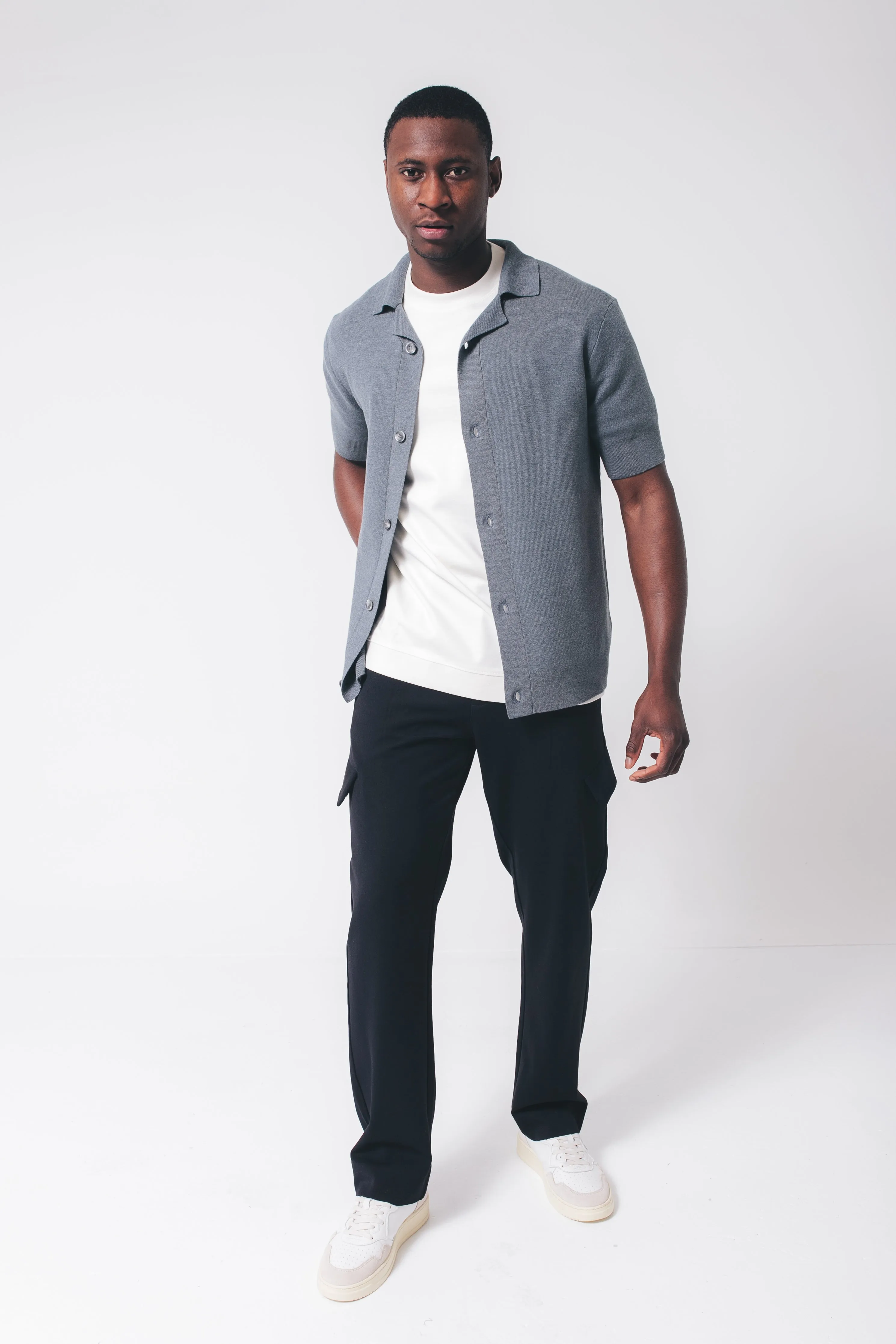 Zayden Knit | Grey/Blue sold by Aeden Official product image thumbnail 5