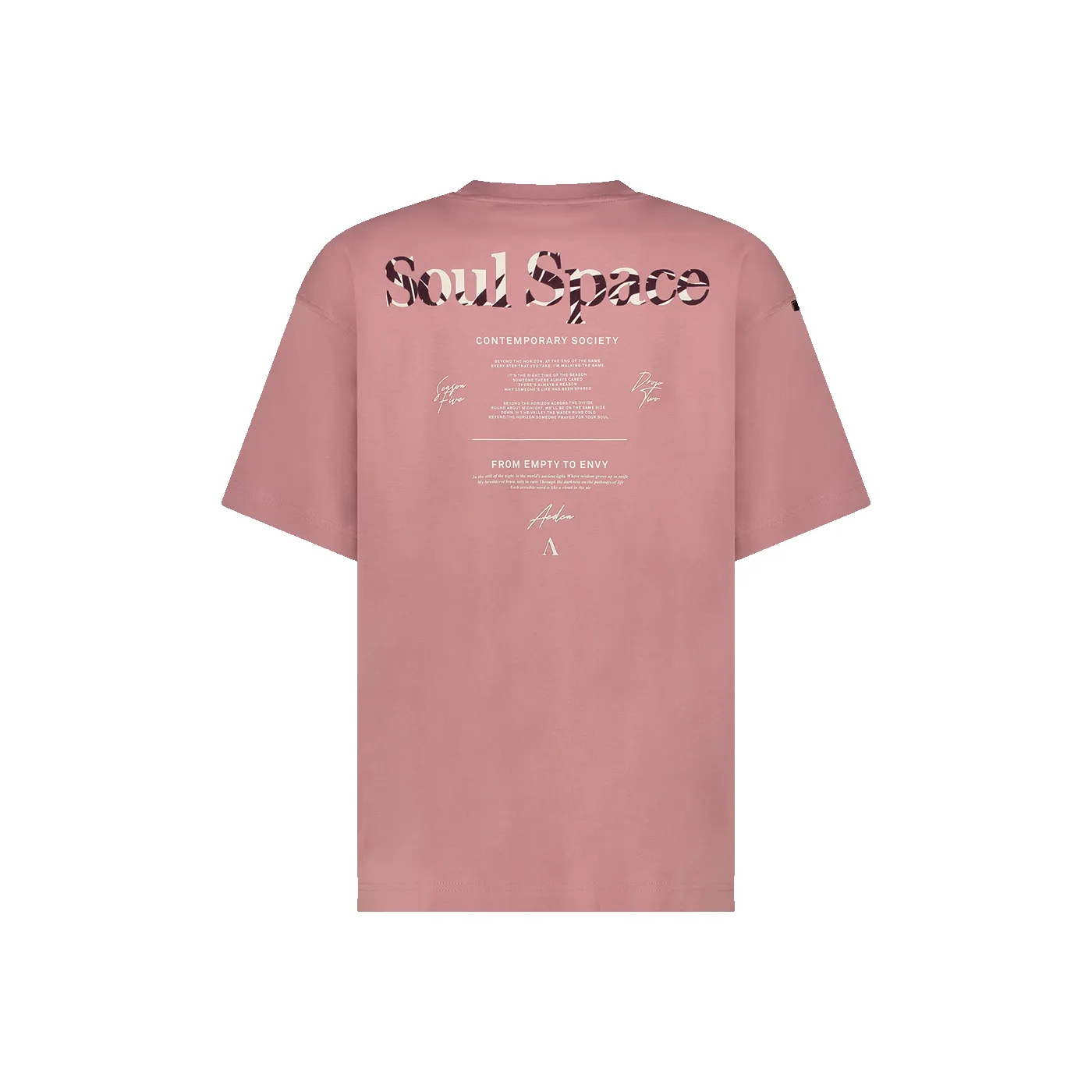 Cyrus Tee | Dark pink sold by Aeden Official
