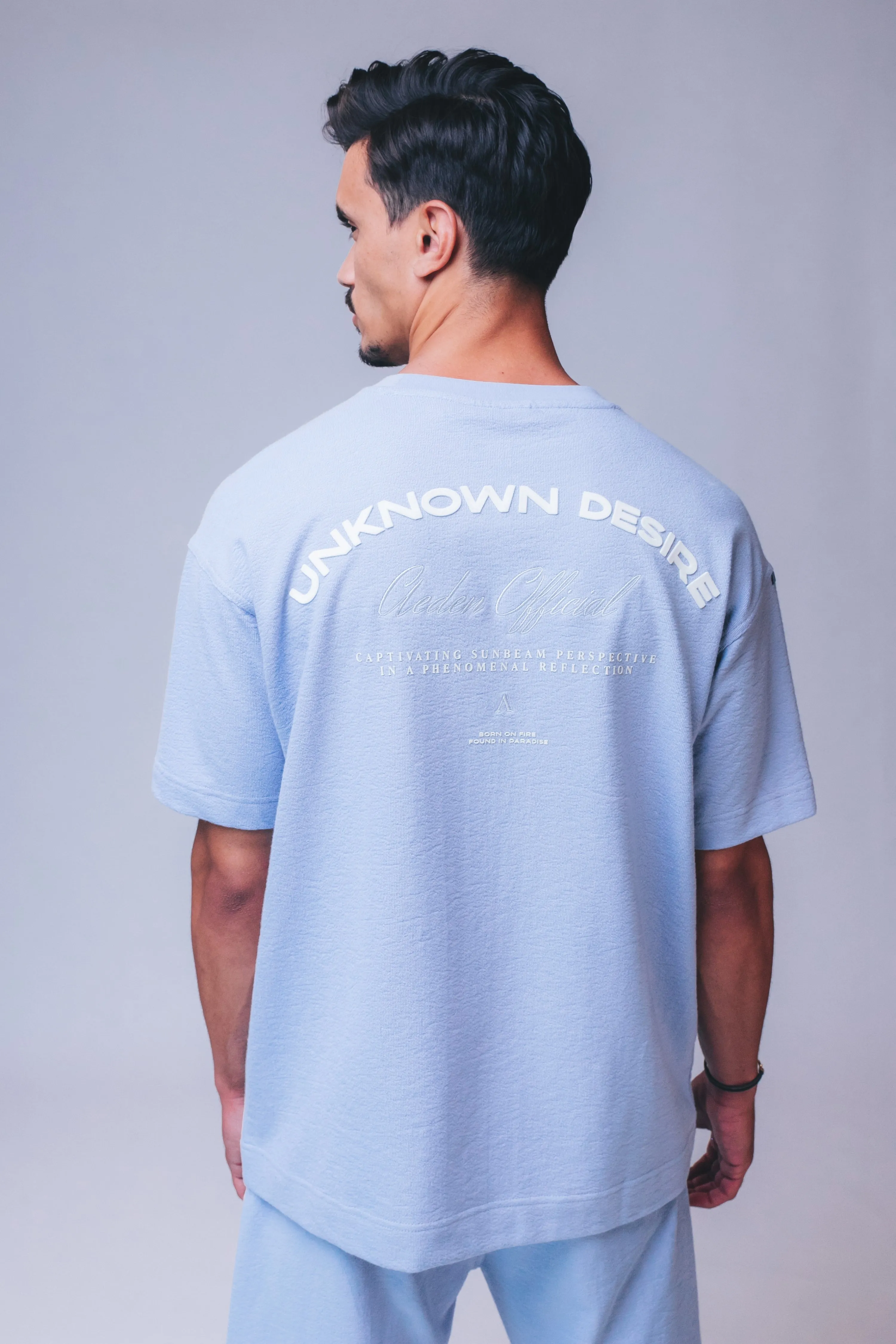 Rushy Tee | Corn Blue sold by Aeden Official product image thumbnail 2