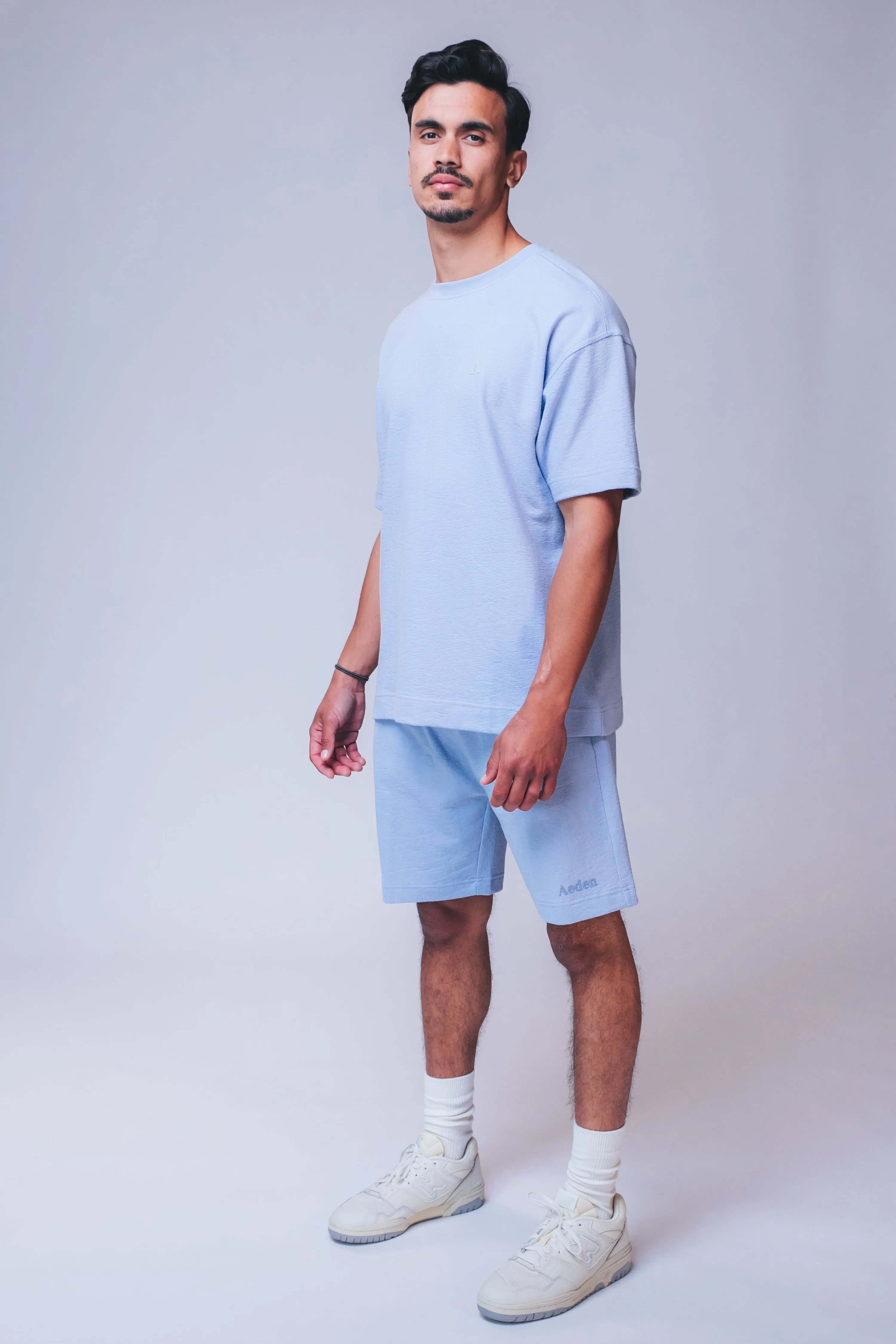 Rushy Tee | Corn Blue sold by Aeden Official product image thumbnail 4
