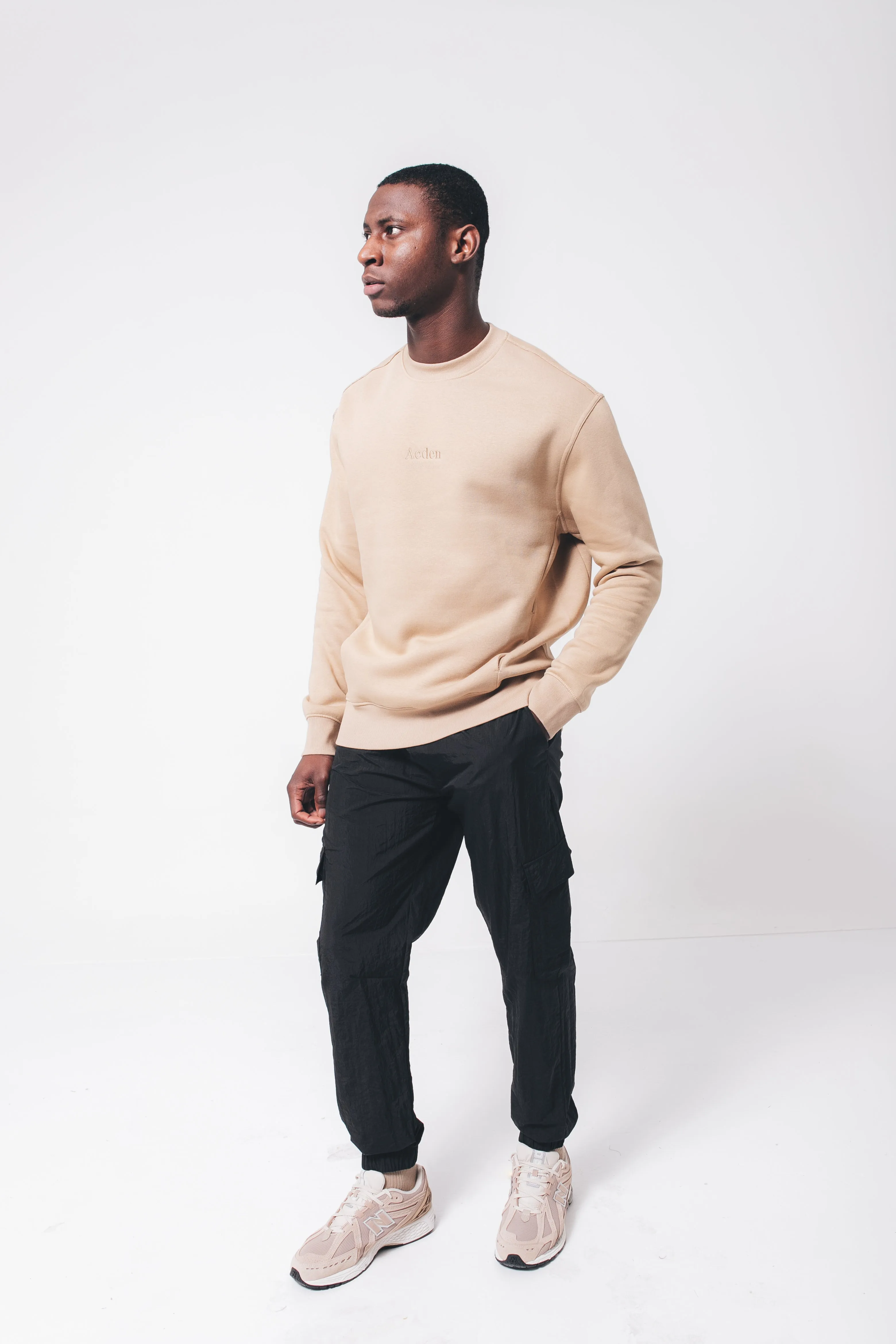 Izzey Sweater | Sand sold by Aeden Official product image thumbnail 3