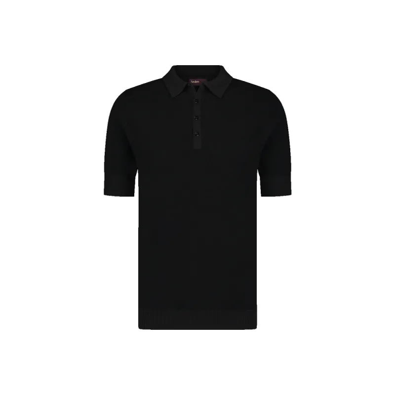 Bruces knit | Black made by Aeden Official