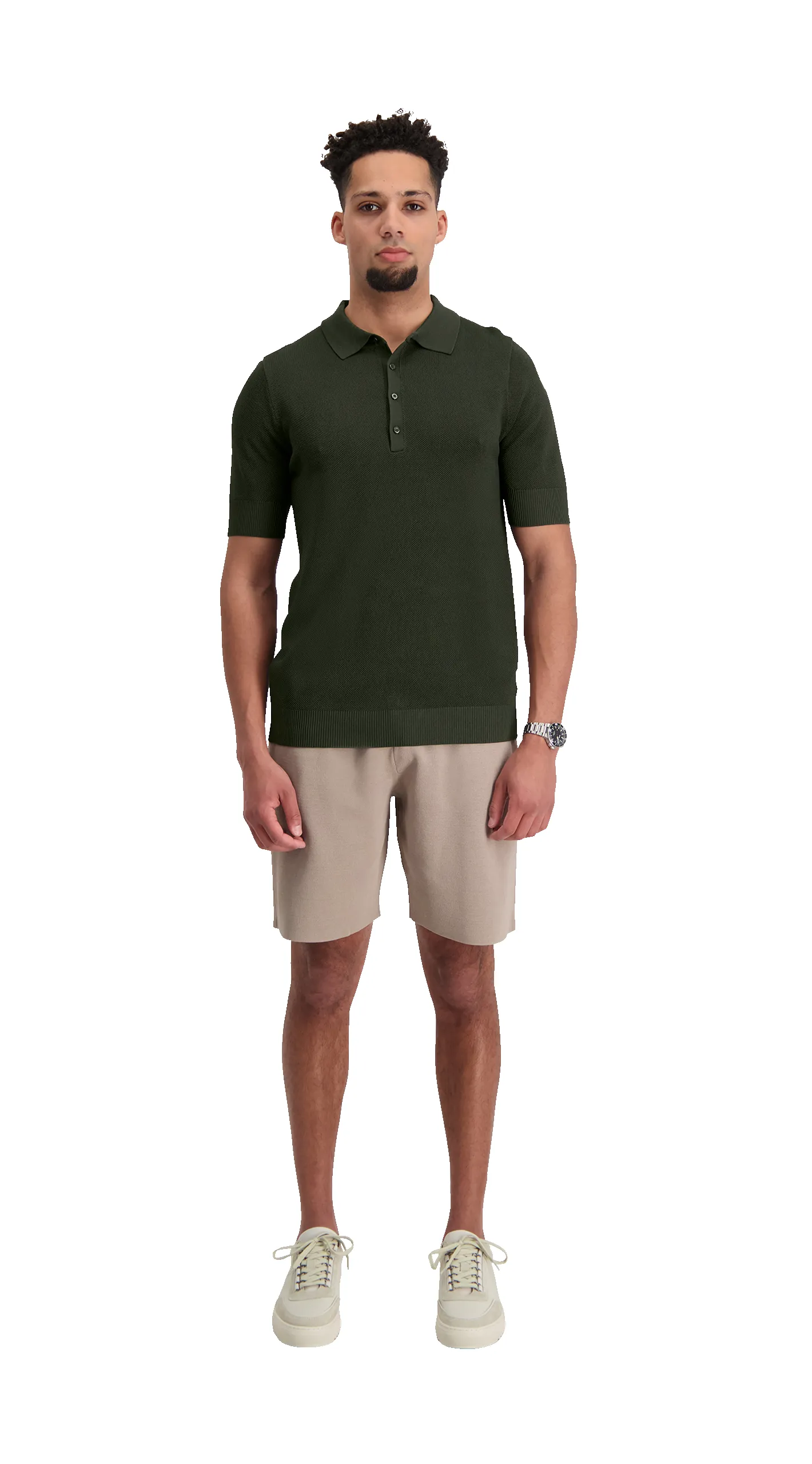 Semual Shorts | Taupe sold by Aeden Official product image thumbnail 3