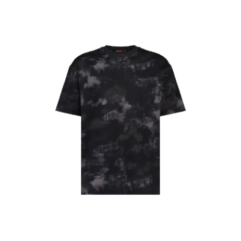 Arvid Tee | AOP BLACK sold by Aeden Official