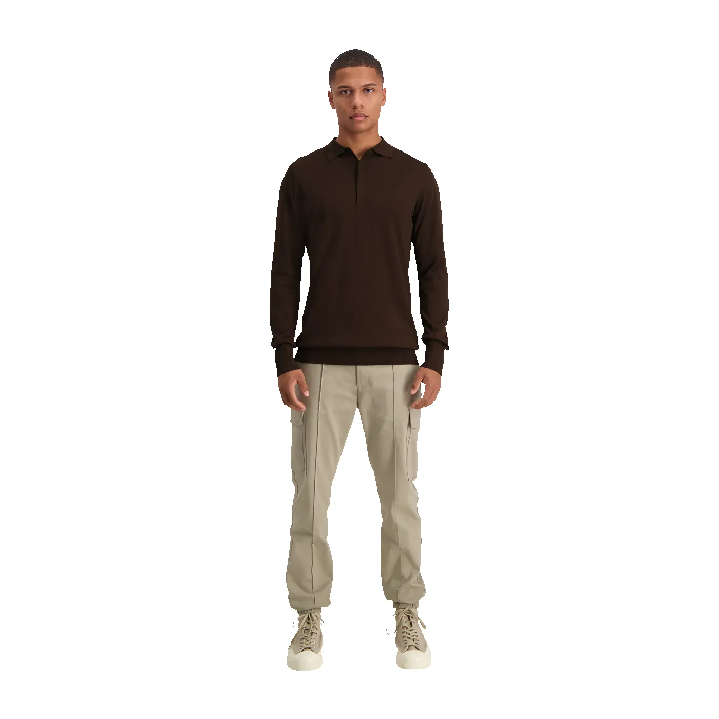 Nolano knit | Choco sold by Aeden Official