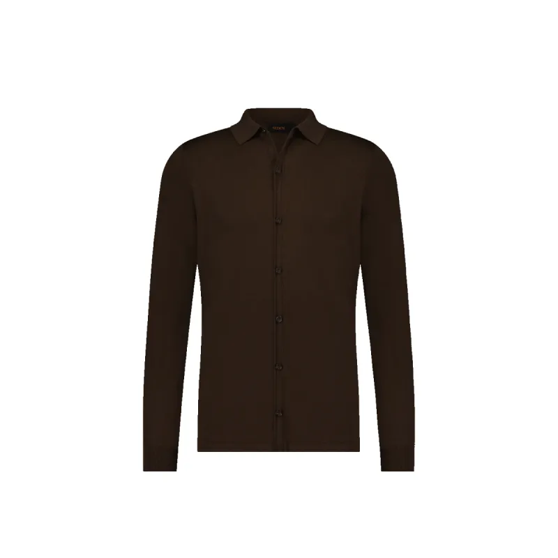 Lester knit | Brown sold by Aeden Official