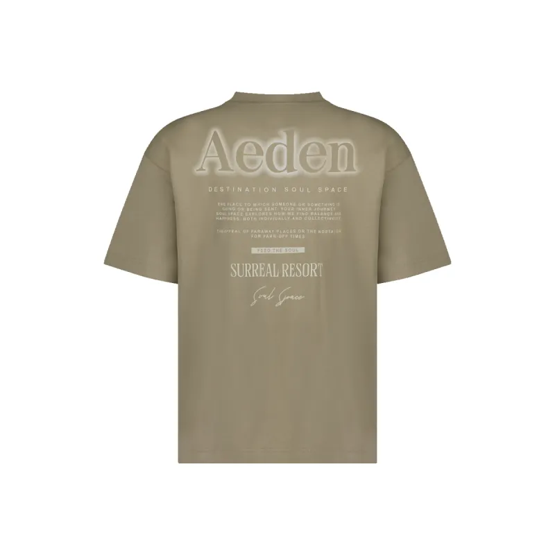 Yven Tee | Taupe sold by Aeden Official