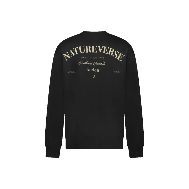 Verso Sweater | Black sold by Aeden Official