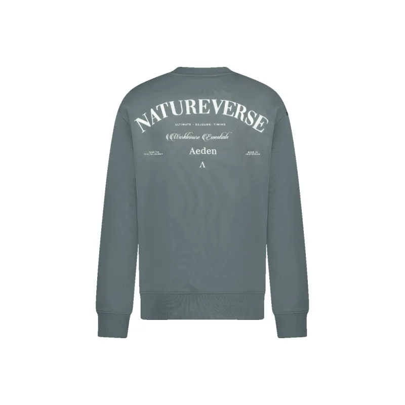 Verso Sweater | Grey/Blue sold by Aeden Official