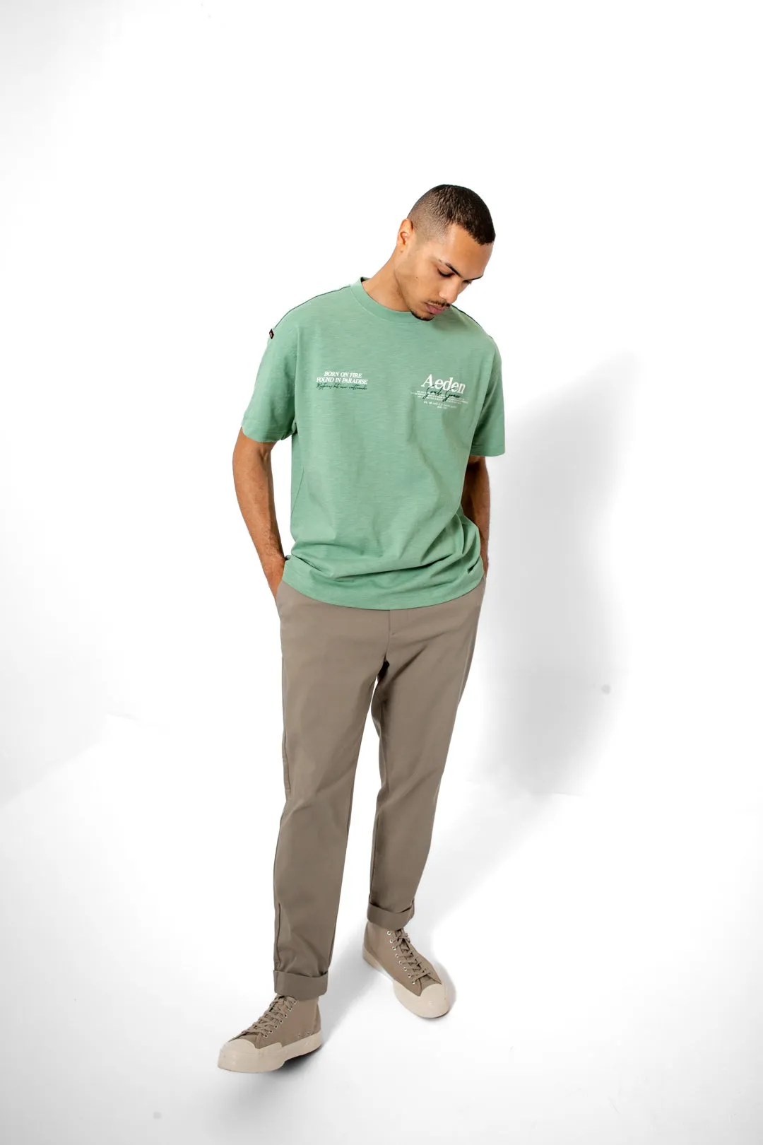 Jim Tee | Light Green sold by Aeden Official product image thumbnail 5