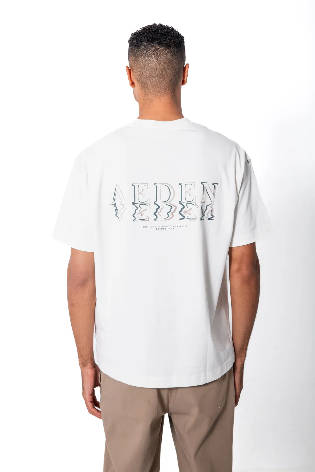 Louis Tee | Off-white sold by Aeden Official product image thumbnail 3