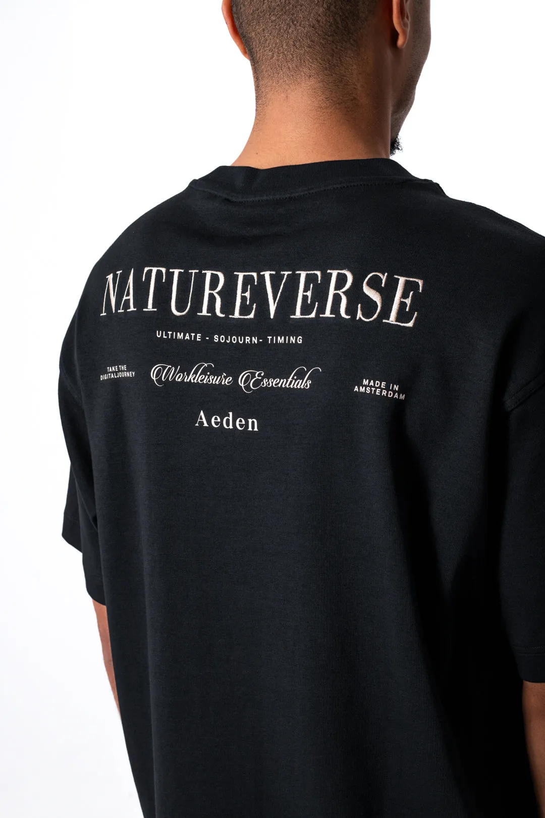 Saul Tee | Black sold by Aeden Official product image thumbnail 4