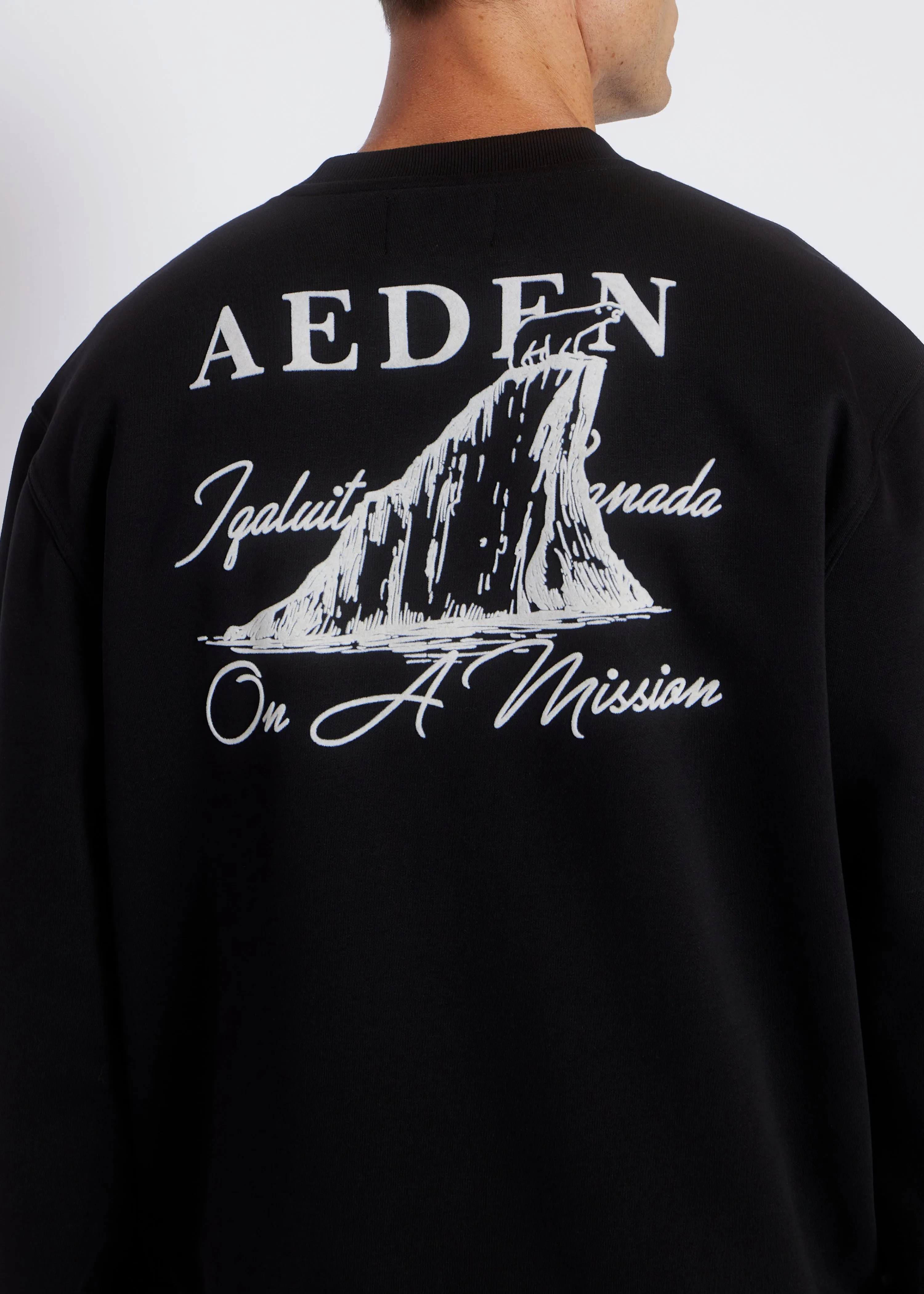 Kodiak Sweater | Black sold by Aeden Official product image thumbnail 3