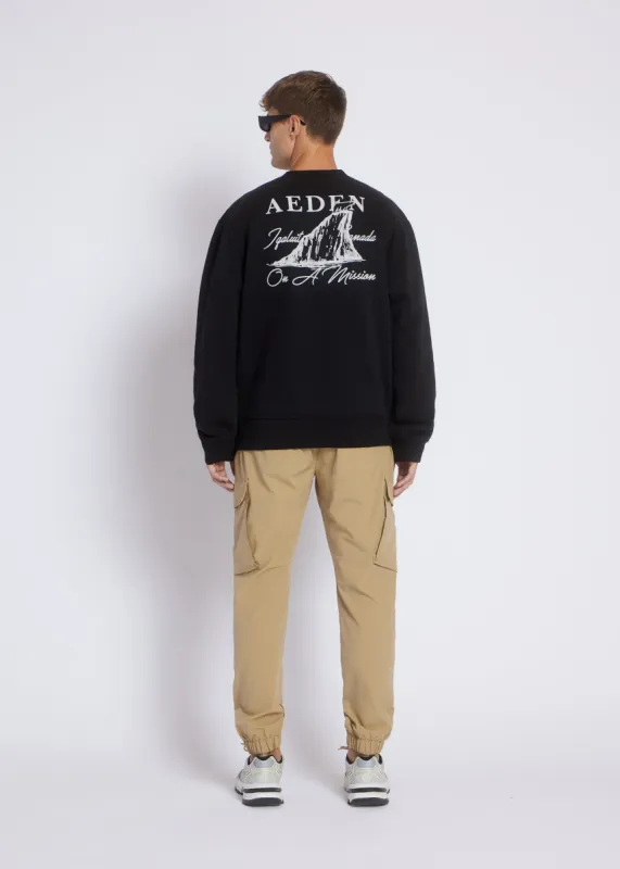 Kodiak Sweater | Black made by Aeden Official