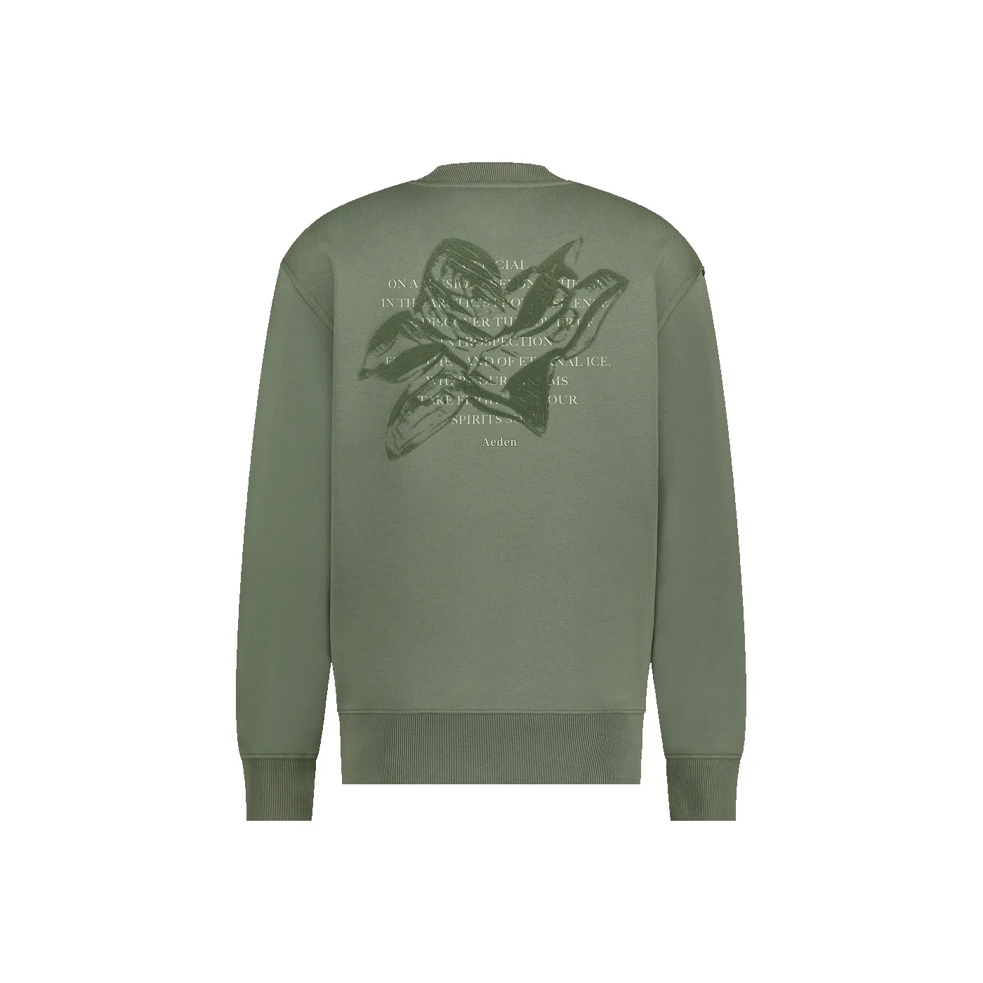 Viggo Sweater | Beetle Green sold by Aeden Official product image thumbnail 4