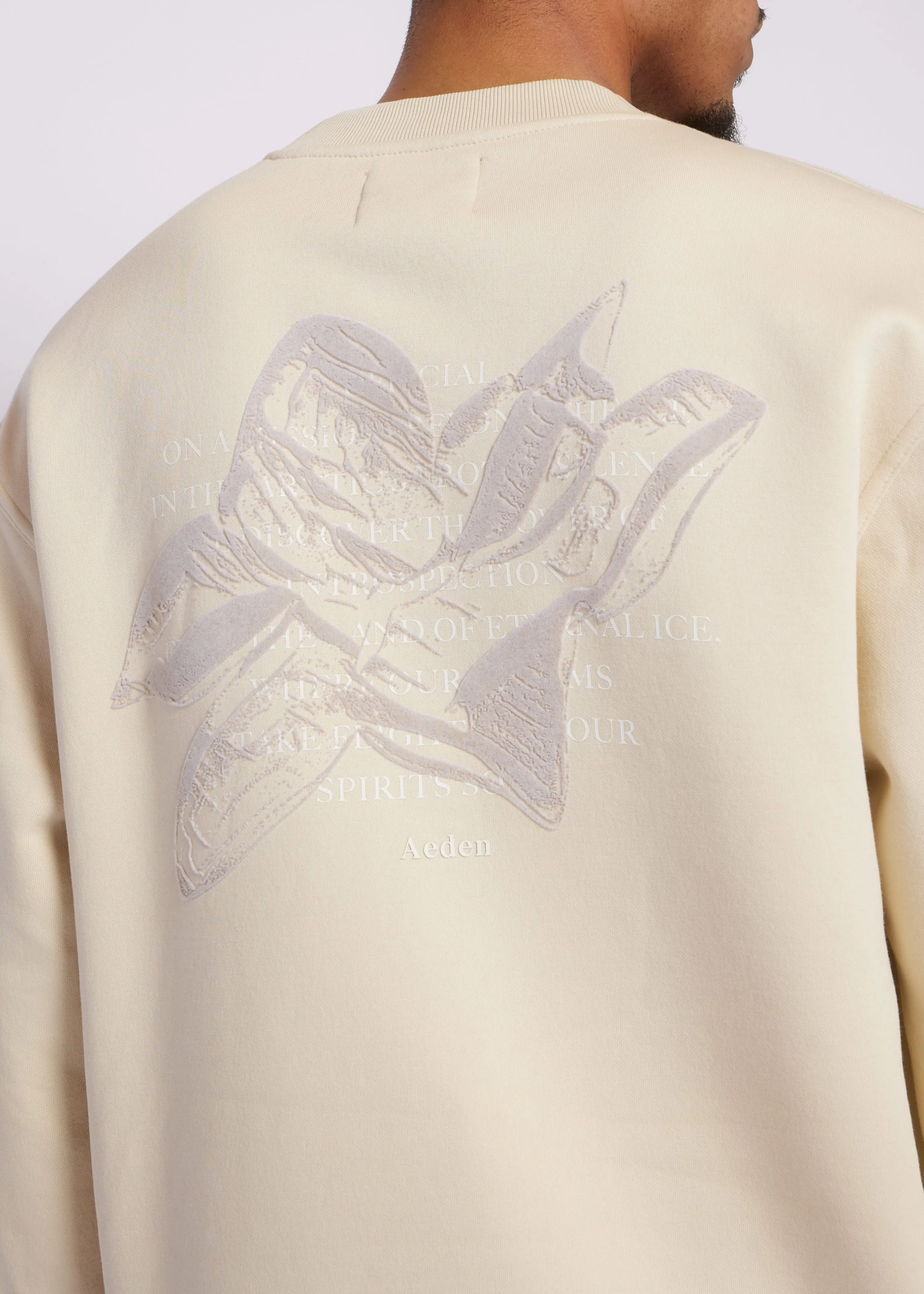 Viggo Sweater | Summer Sand sold by Aeden Official product image thumbnail 3