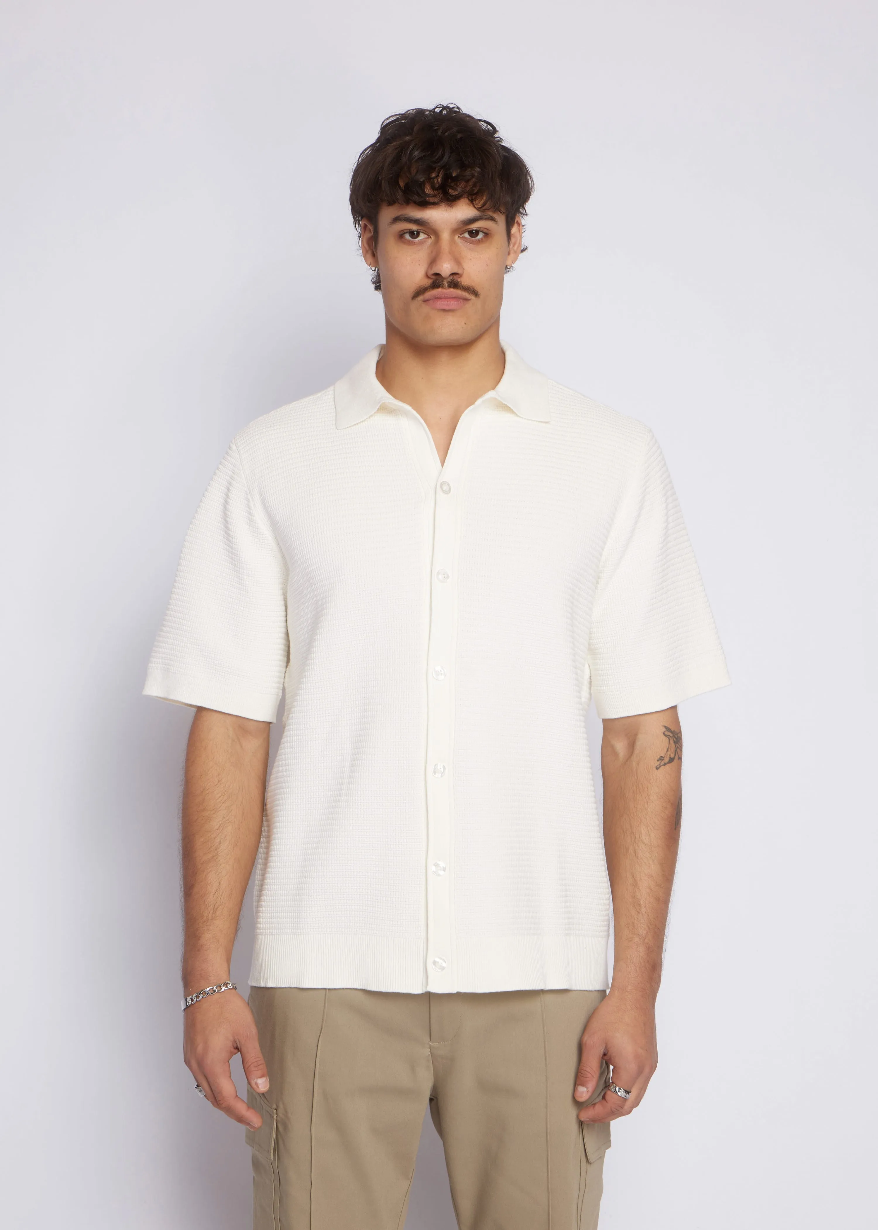 Maxwell Shirt | Off-white sold by Aeden Official