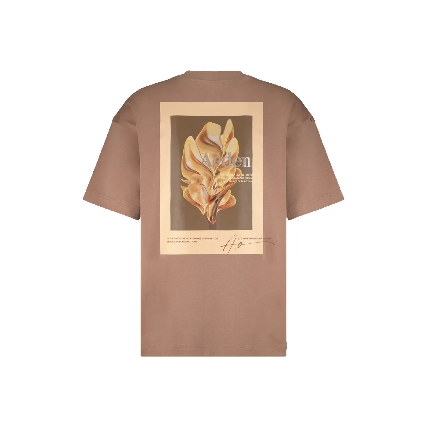 Morph Tee | Mocha Mousse sold by Aeden Official product image thumbnail 5