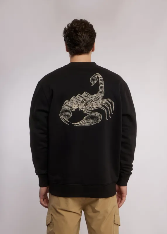 Scorpion Sweater | Black sold by Aeden Official