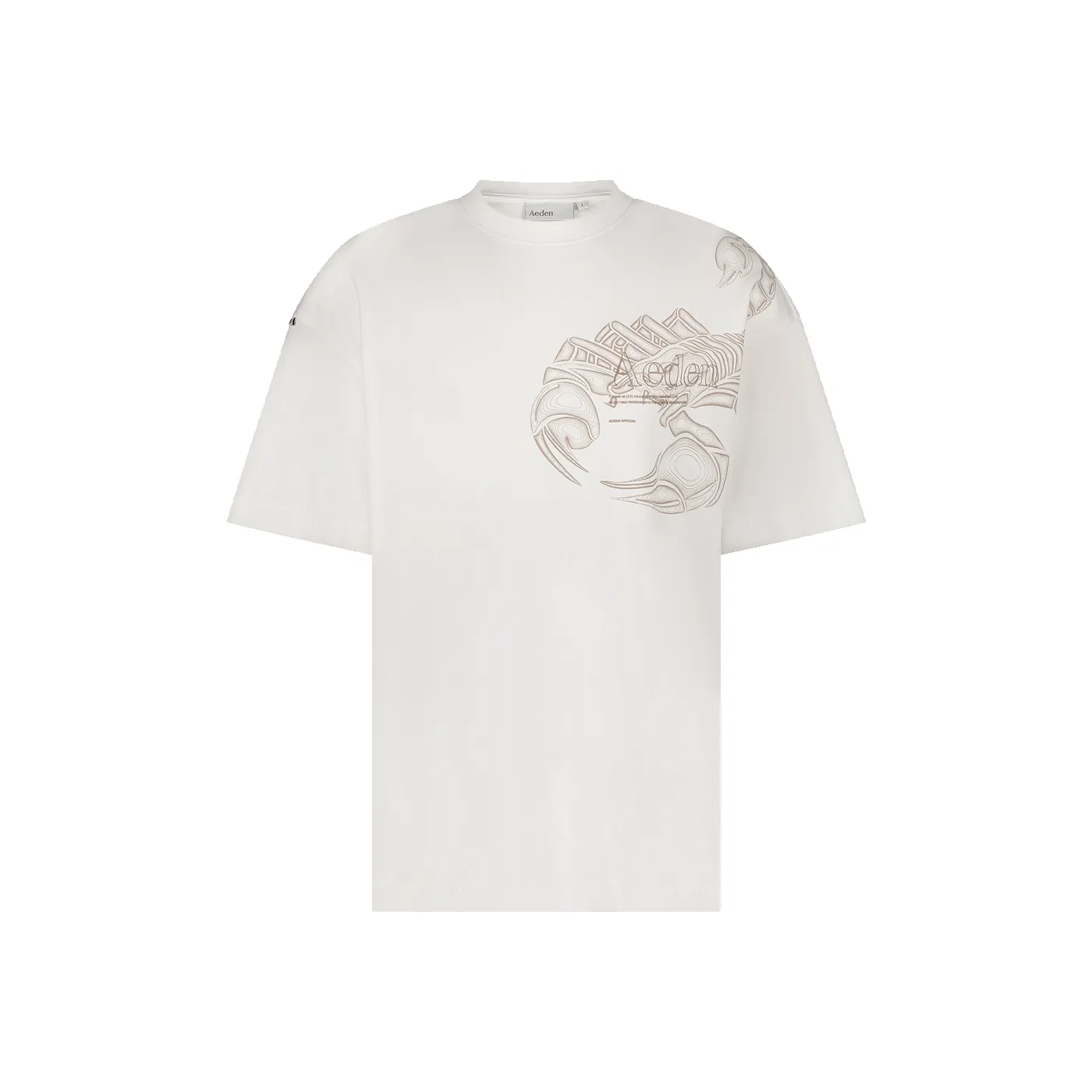 Merida Tee | Off-white sold by Aeden Official product image thumbnail 5