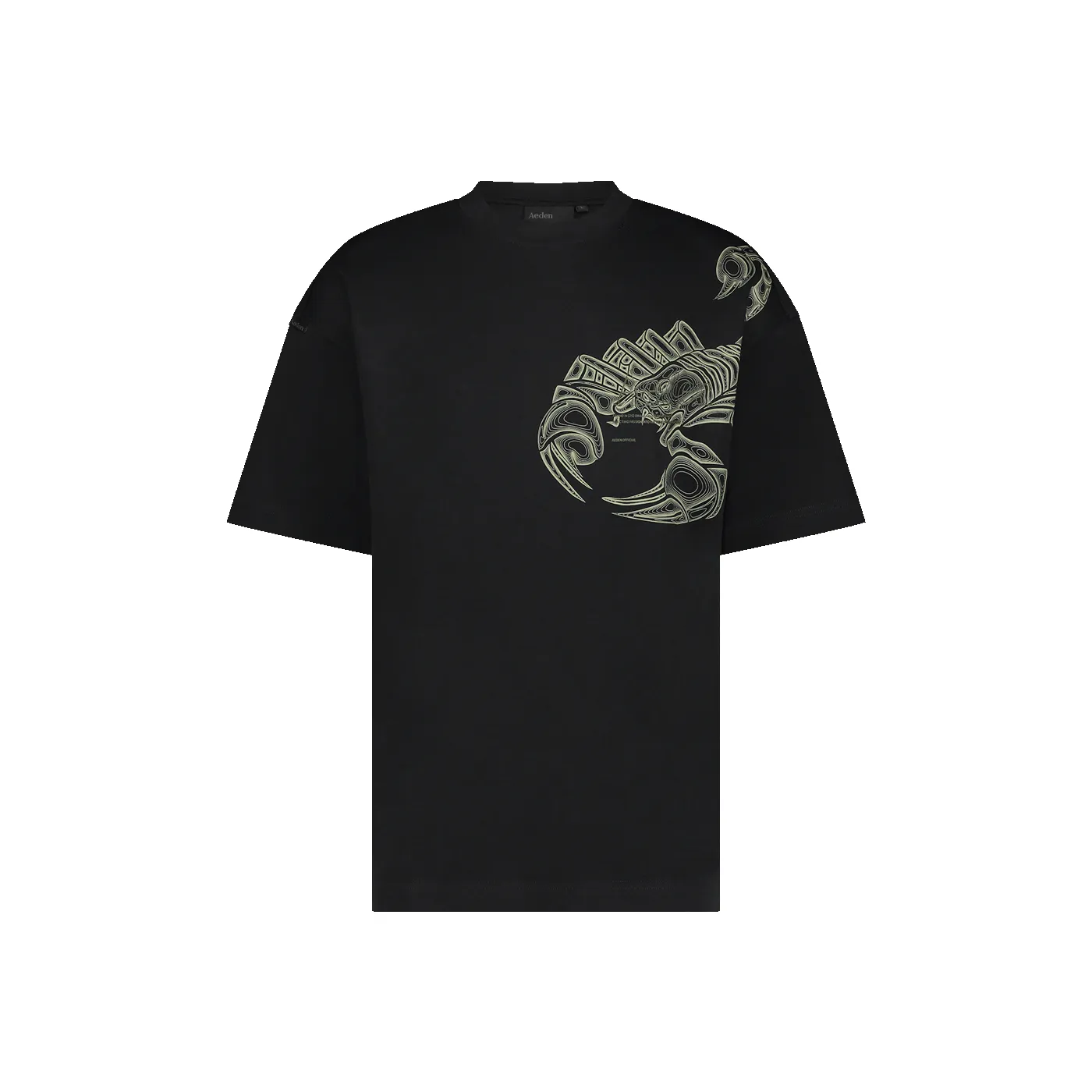 Merida Tee | Black sold by Aeden Official product image thumbnail 5