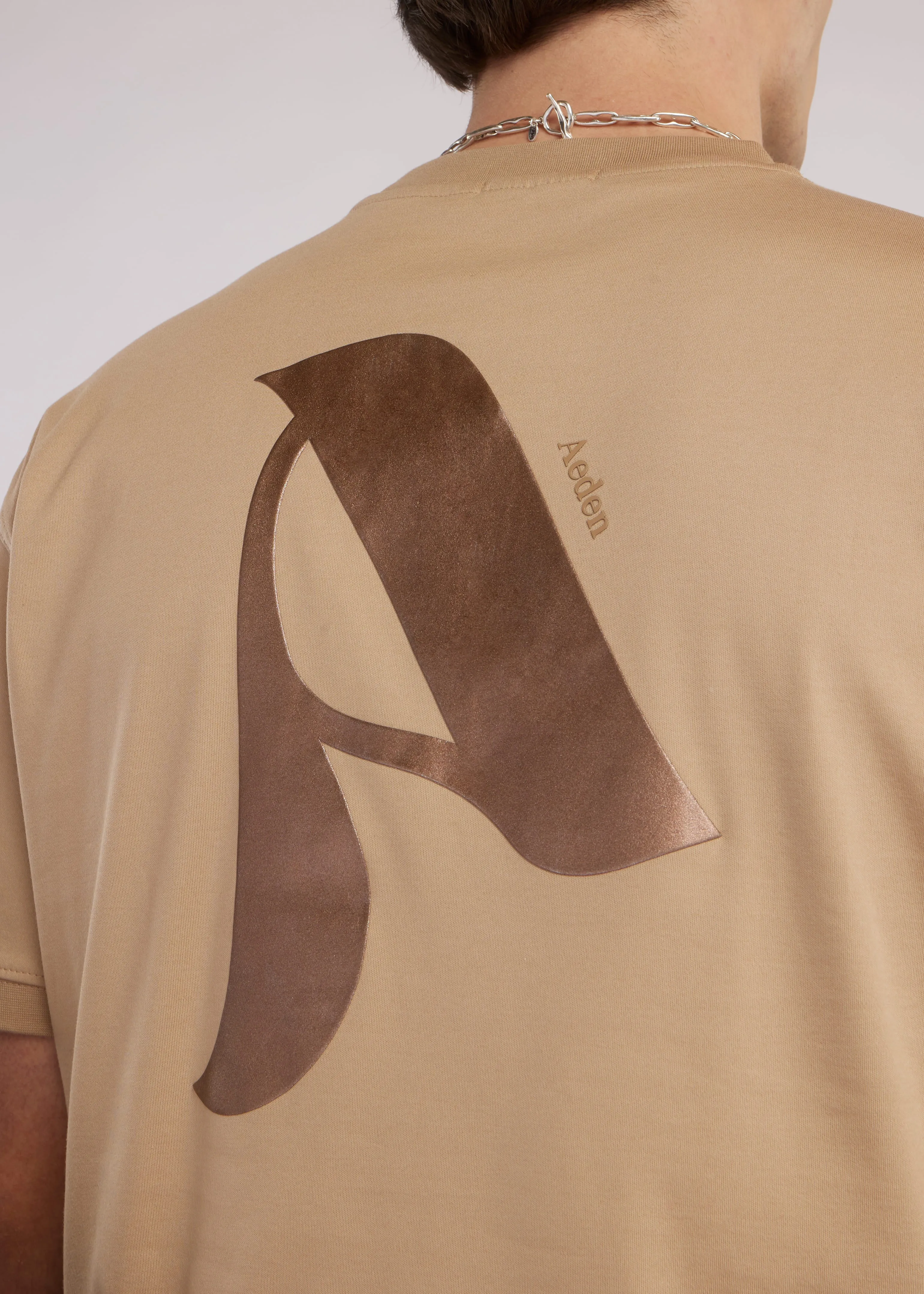 Lorenzo Tee | Sand sold by Aeden Official product image thumbnail 3