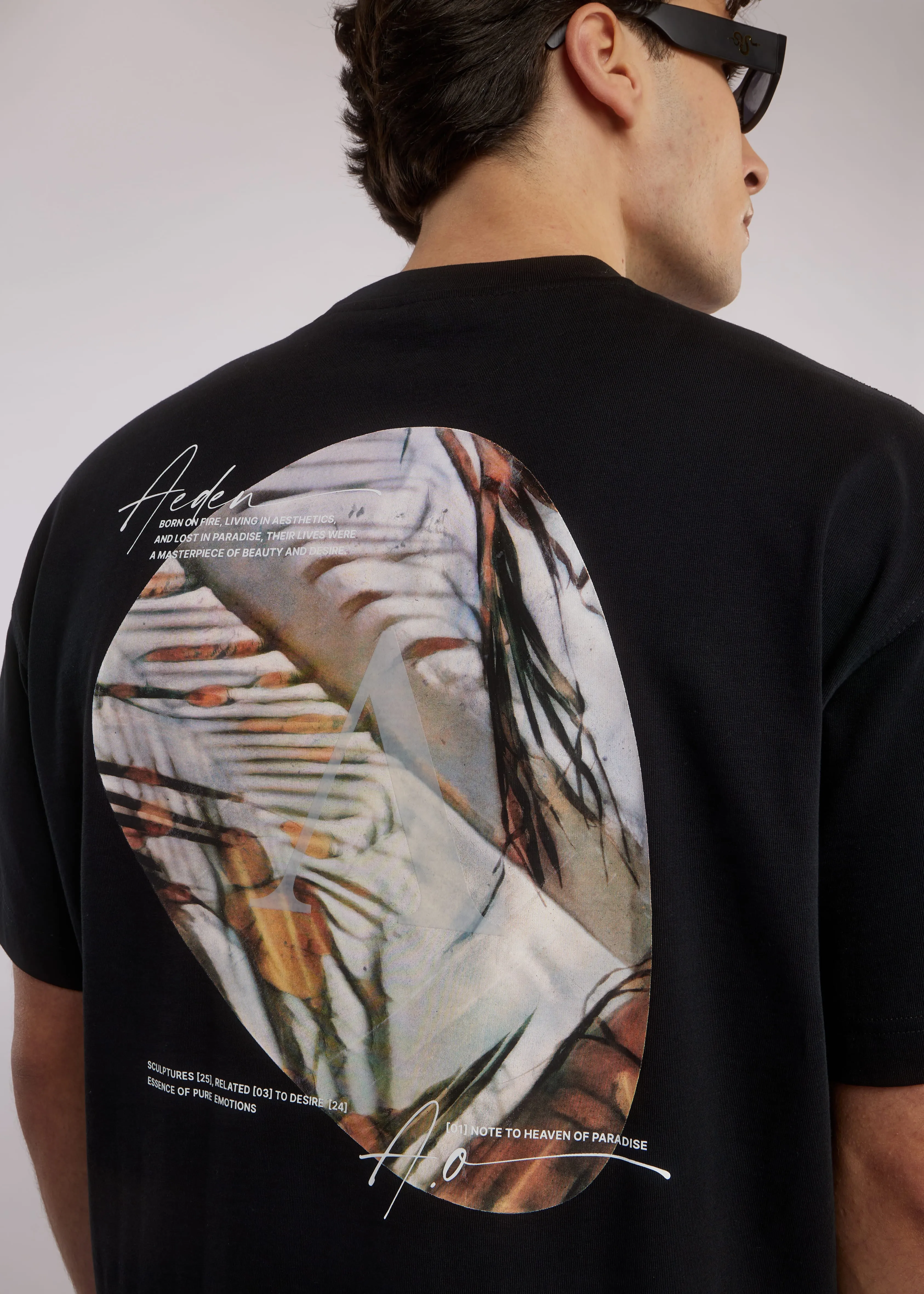 Toluca Tee | Black sold by Aeden Official product image thumbnail 3