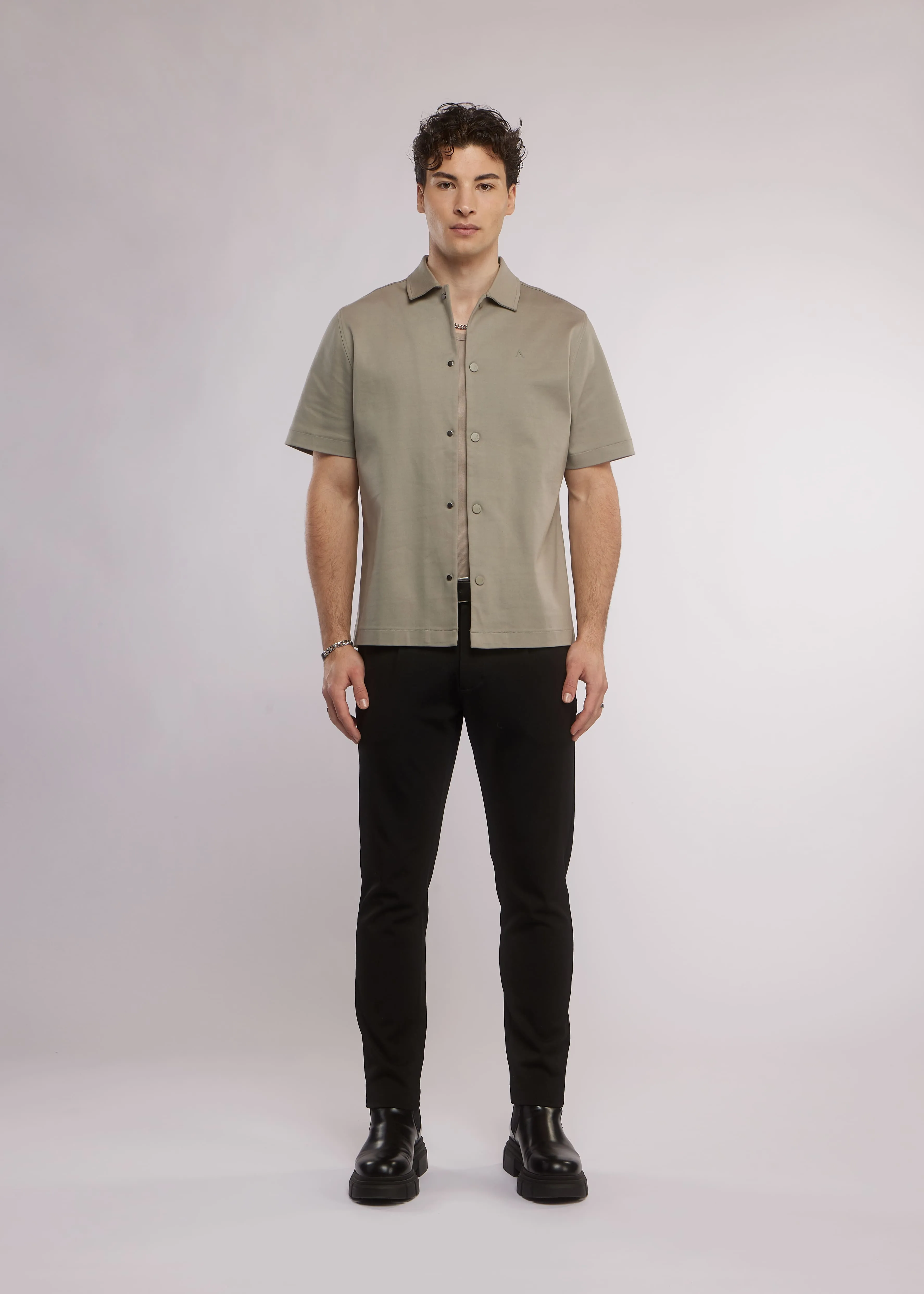 Federico Shirt | Vetiver sold by Aeden Official product image thumbnail 4