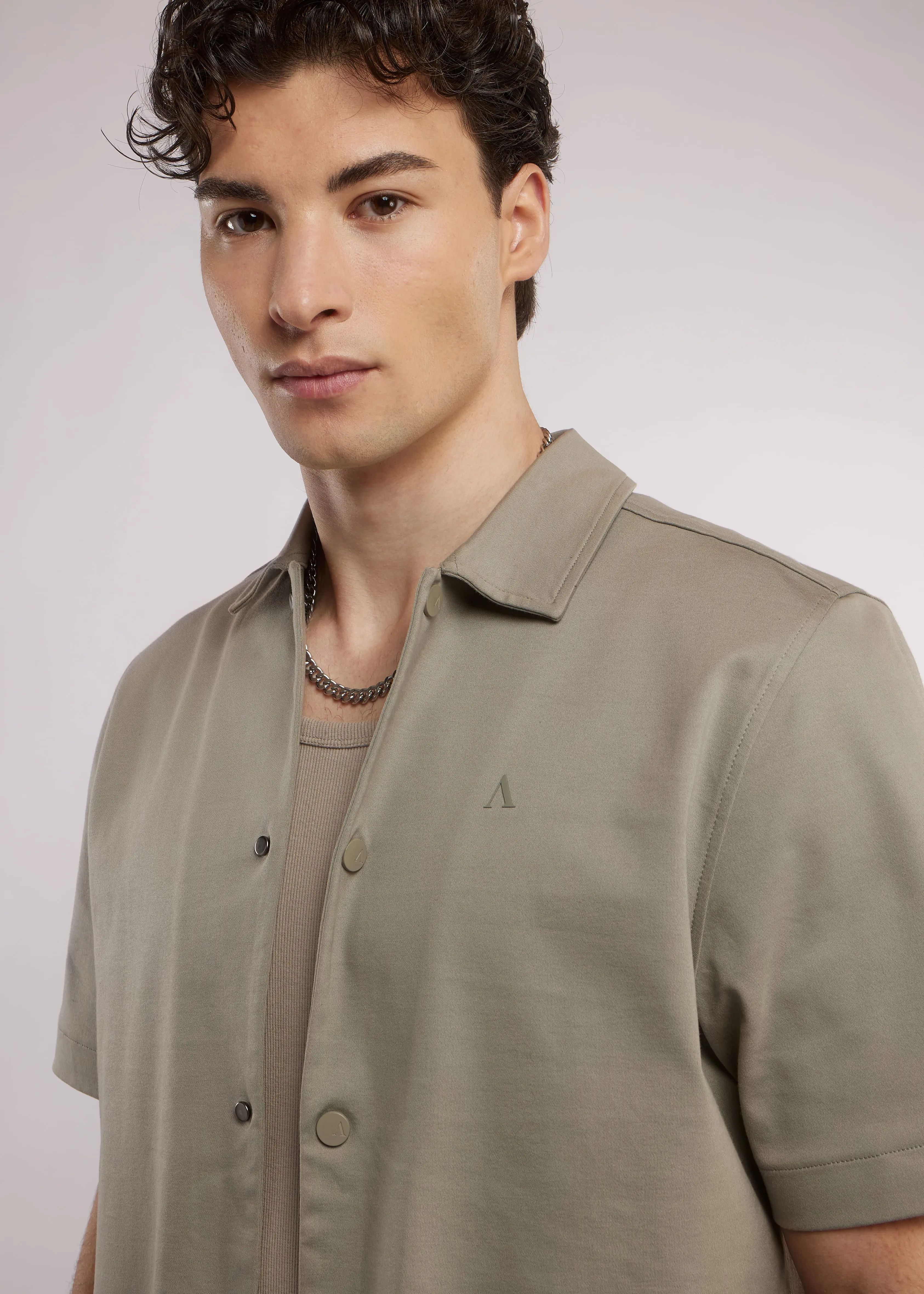 Federico Shirt | Vetiver sold by Aeden Official product image thumbnail 3