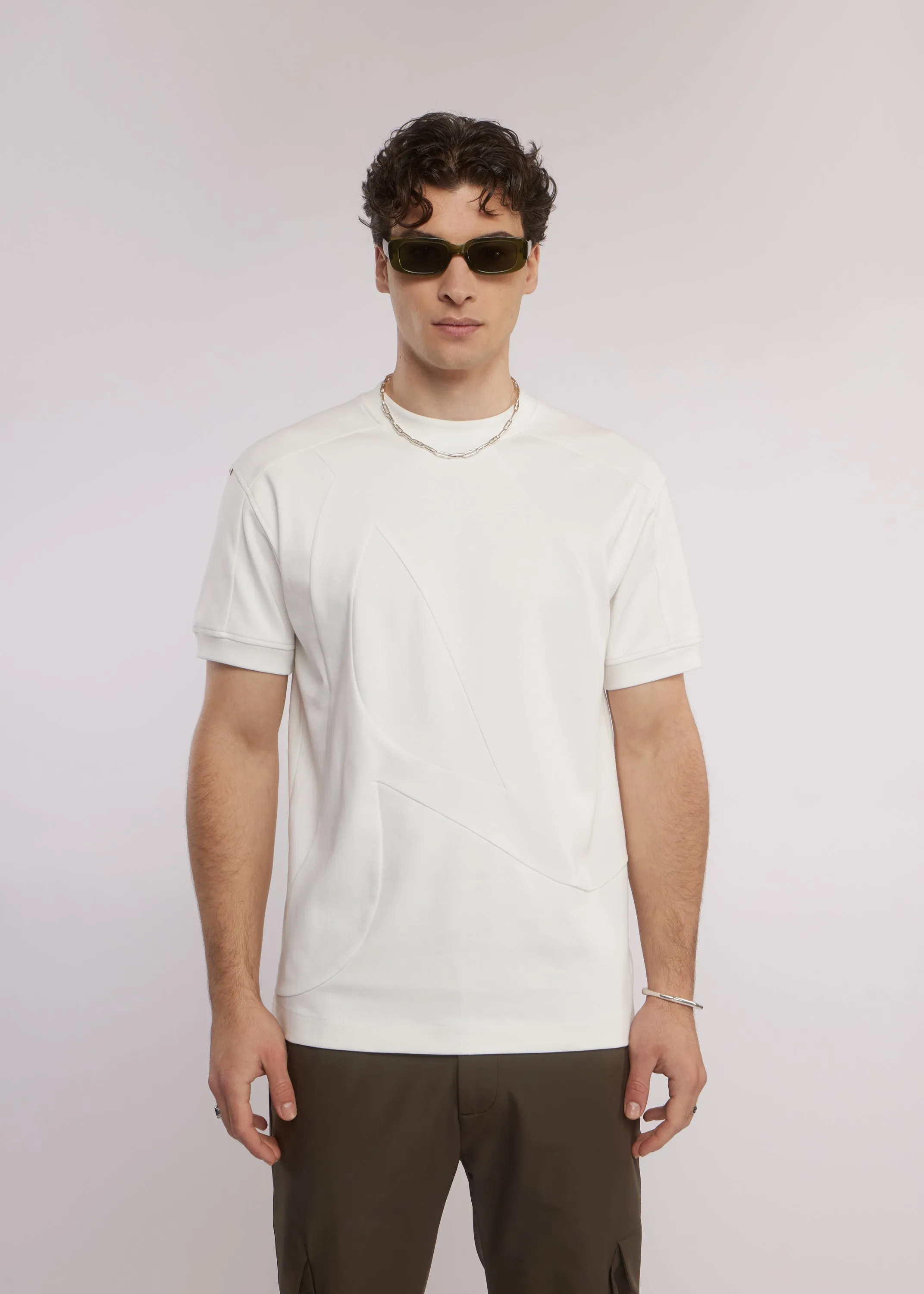 Oscar Tee | Off-white sold by Aeden Official