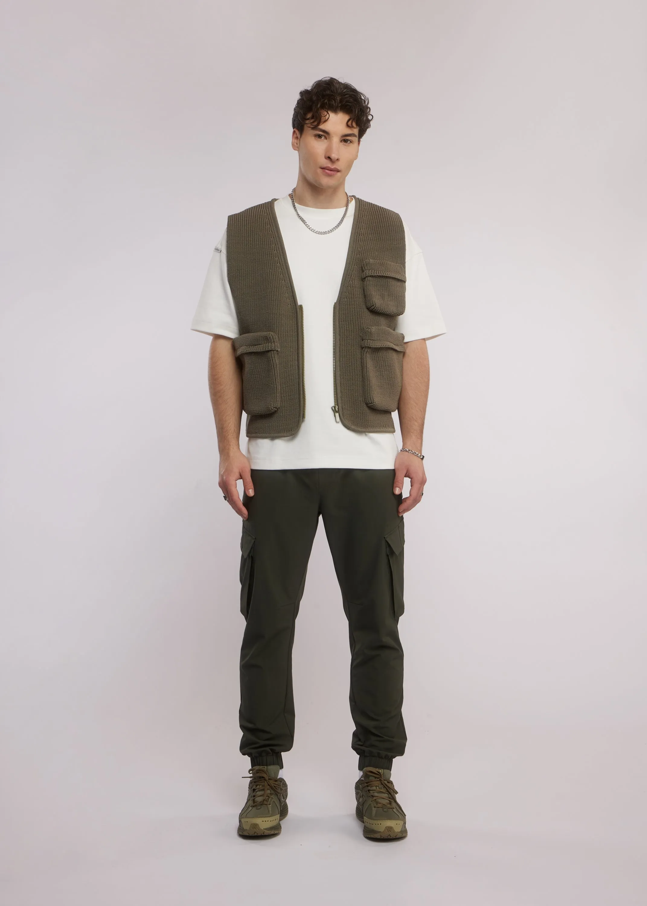 Bowie Vest | Vetiver sold by Aeden Official product image thumbnail 4