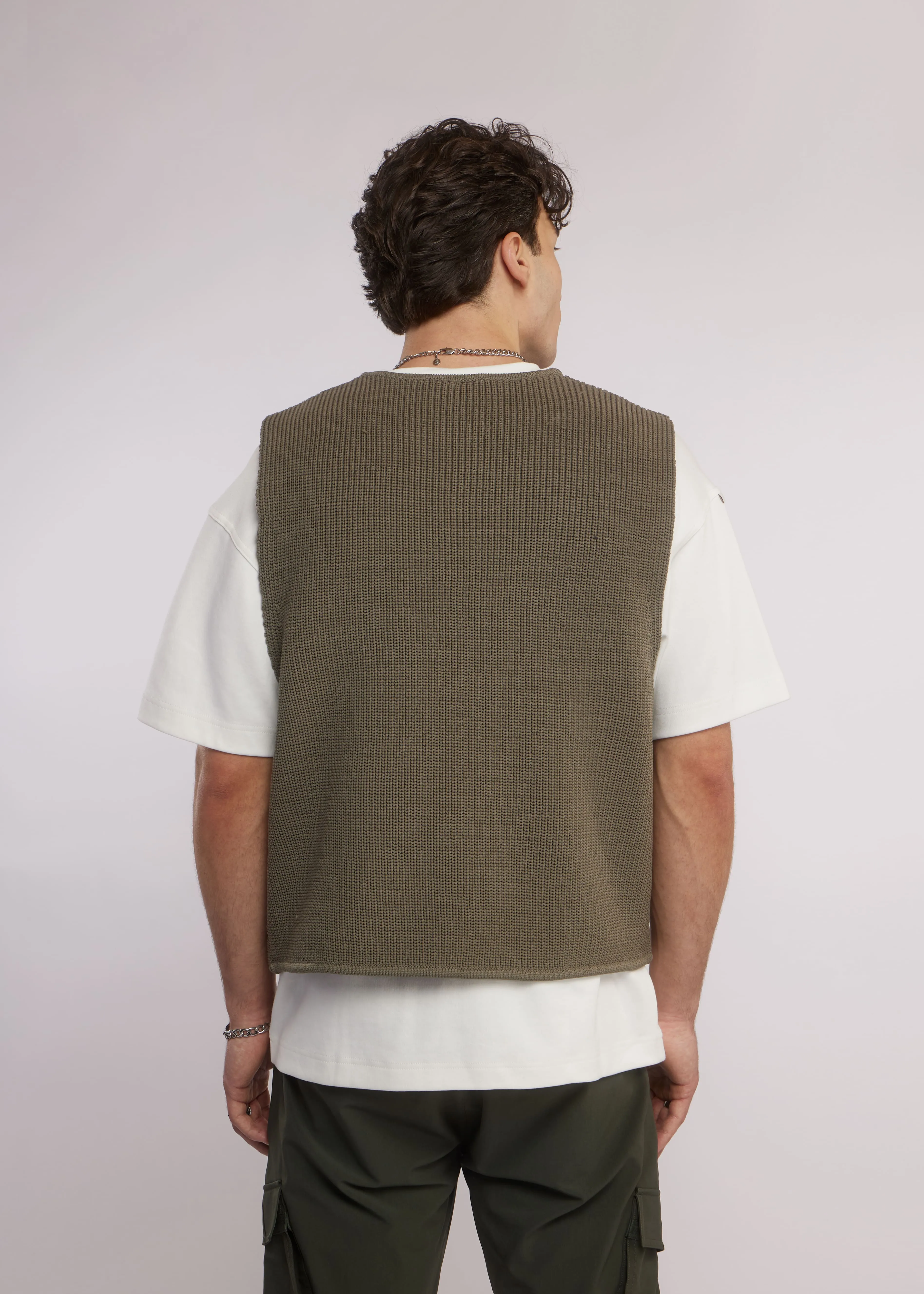 Bowie Vest | Vetiver sold by Aeden Official product image thumbnail 2