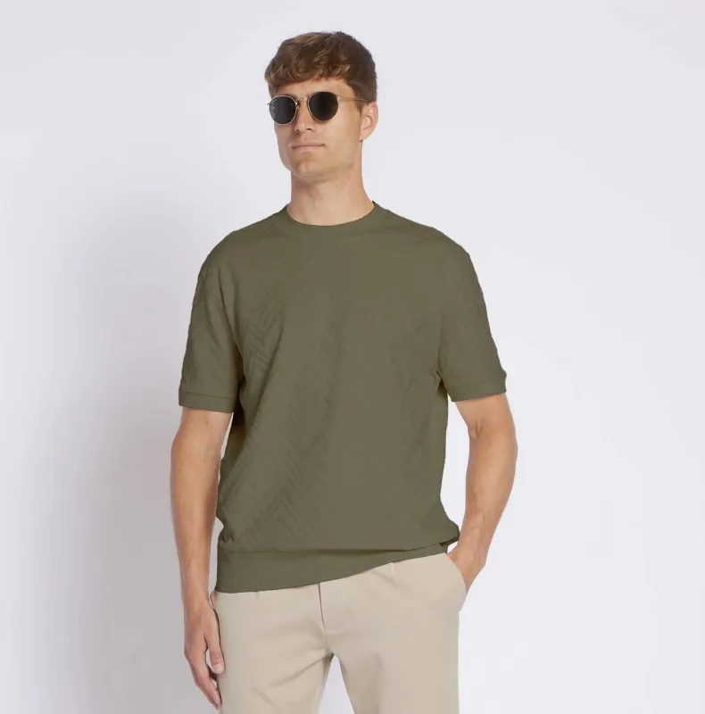 Silver Tee | Vetiver sold by Aeden Official