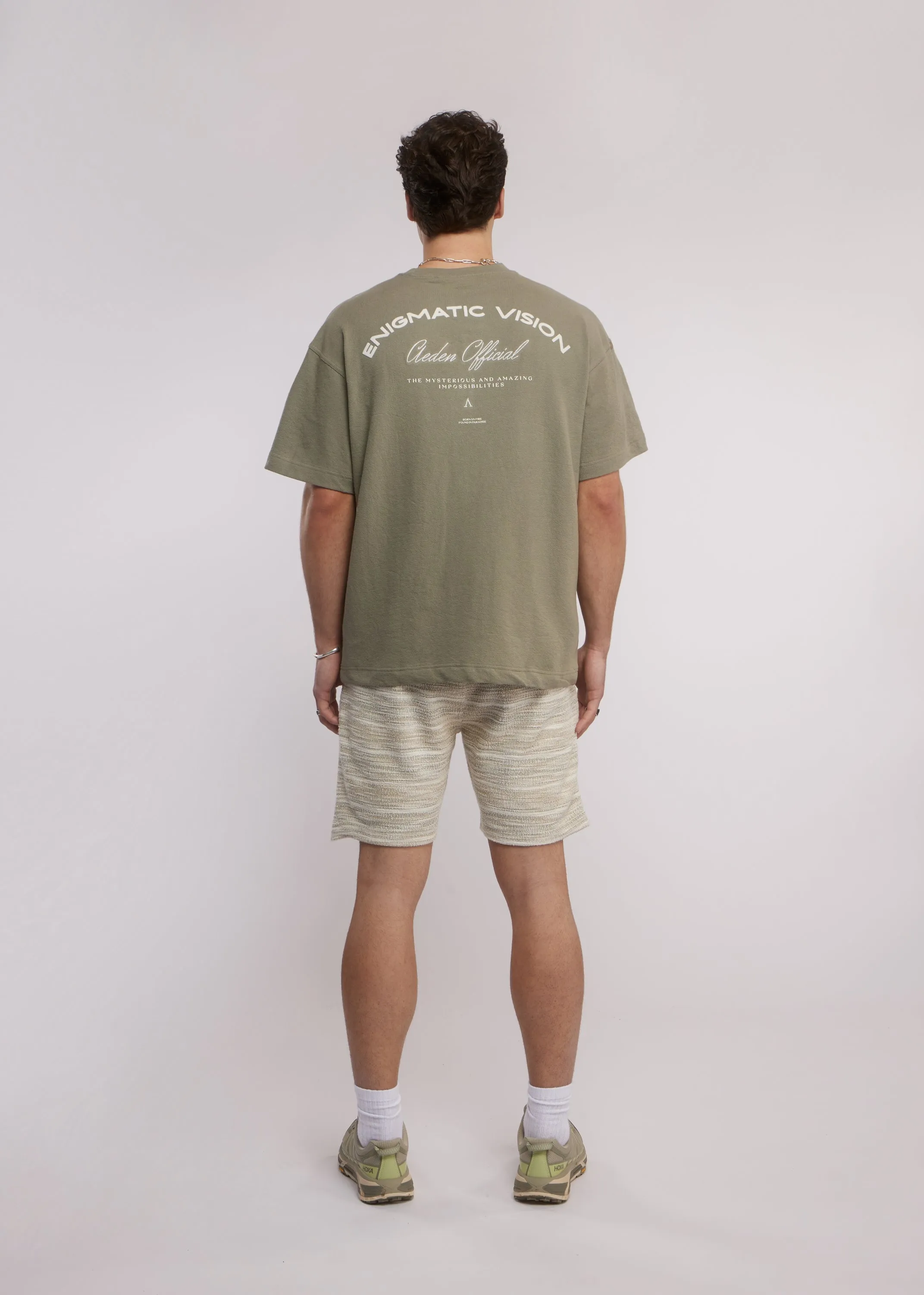 Rodrigo Tee | Vetiver sold by Aeden Official product image thumbnail 4