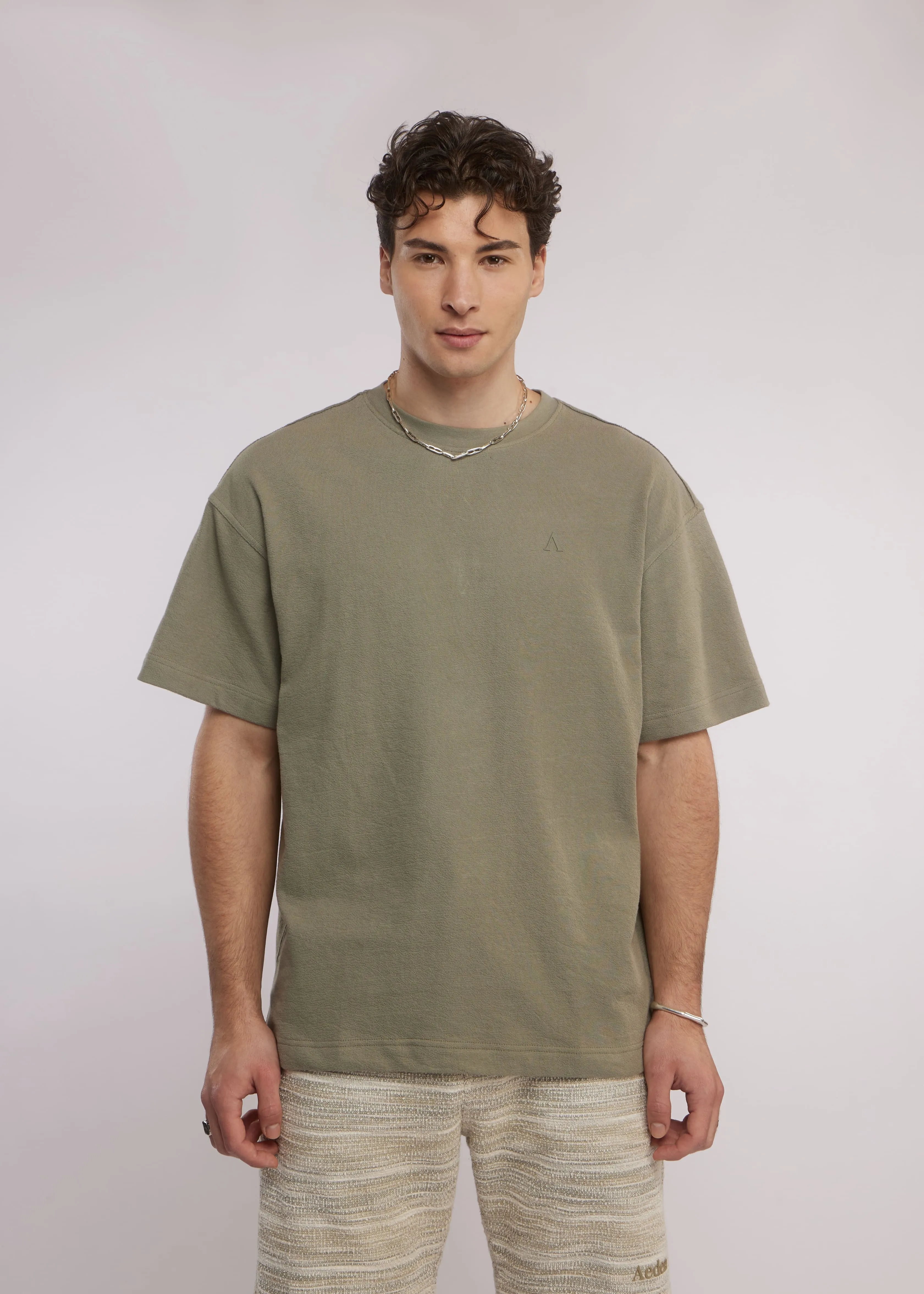 Rodrigo Tee | Vetiver sold by Aeden Official product image thumbnail 2